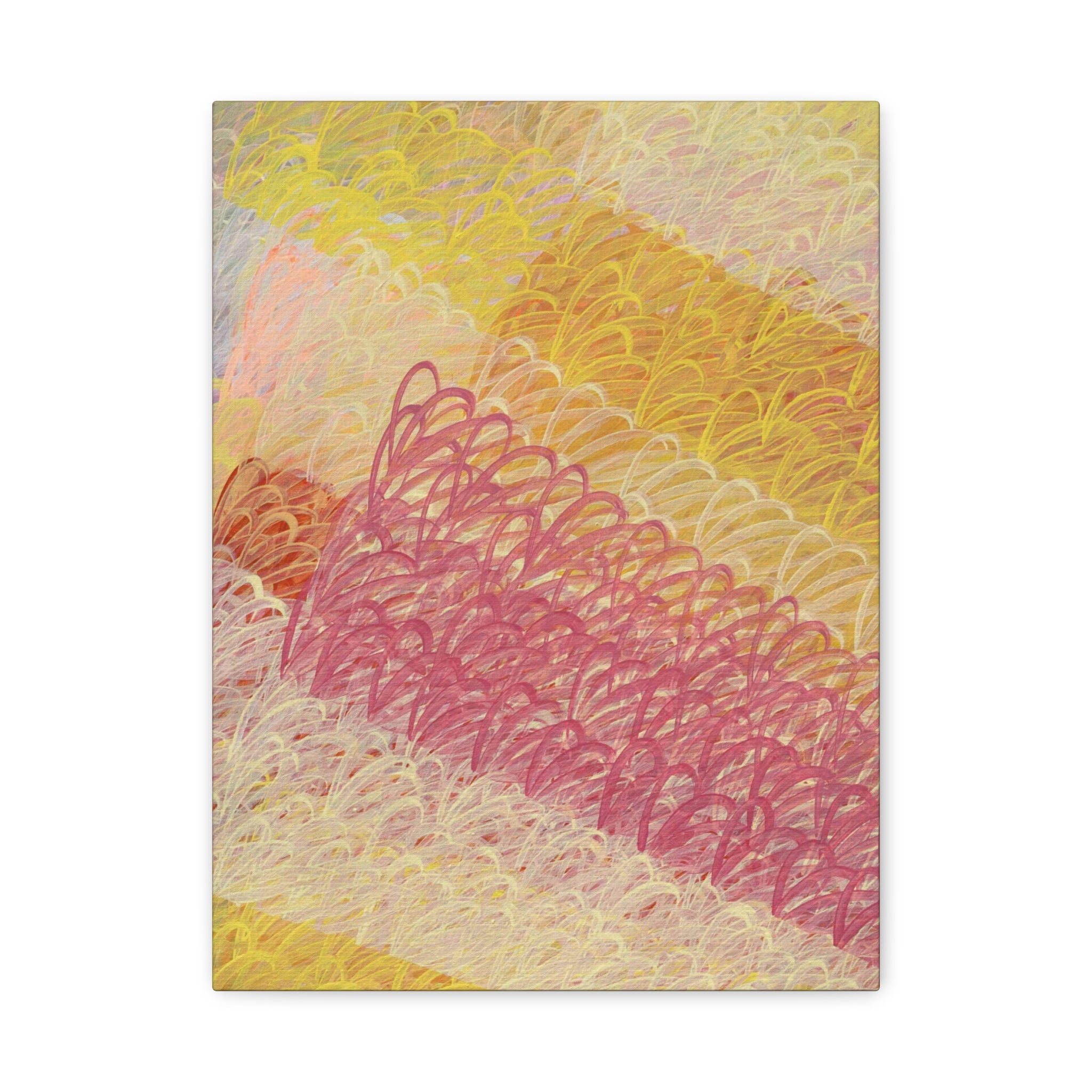 Feathered Dust - 261024 - Abstract Wall Art by Asian Artist Contemporary Home Decor Print-Neutral Modern Art for Living Room or Bedroom