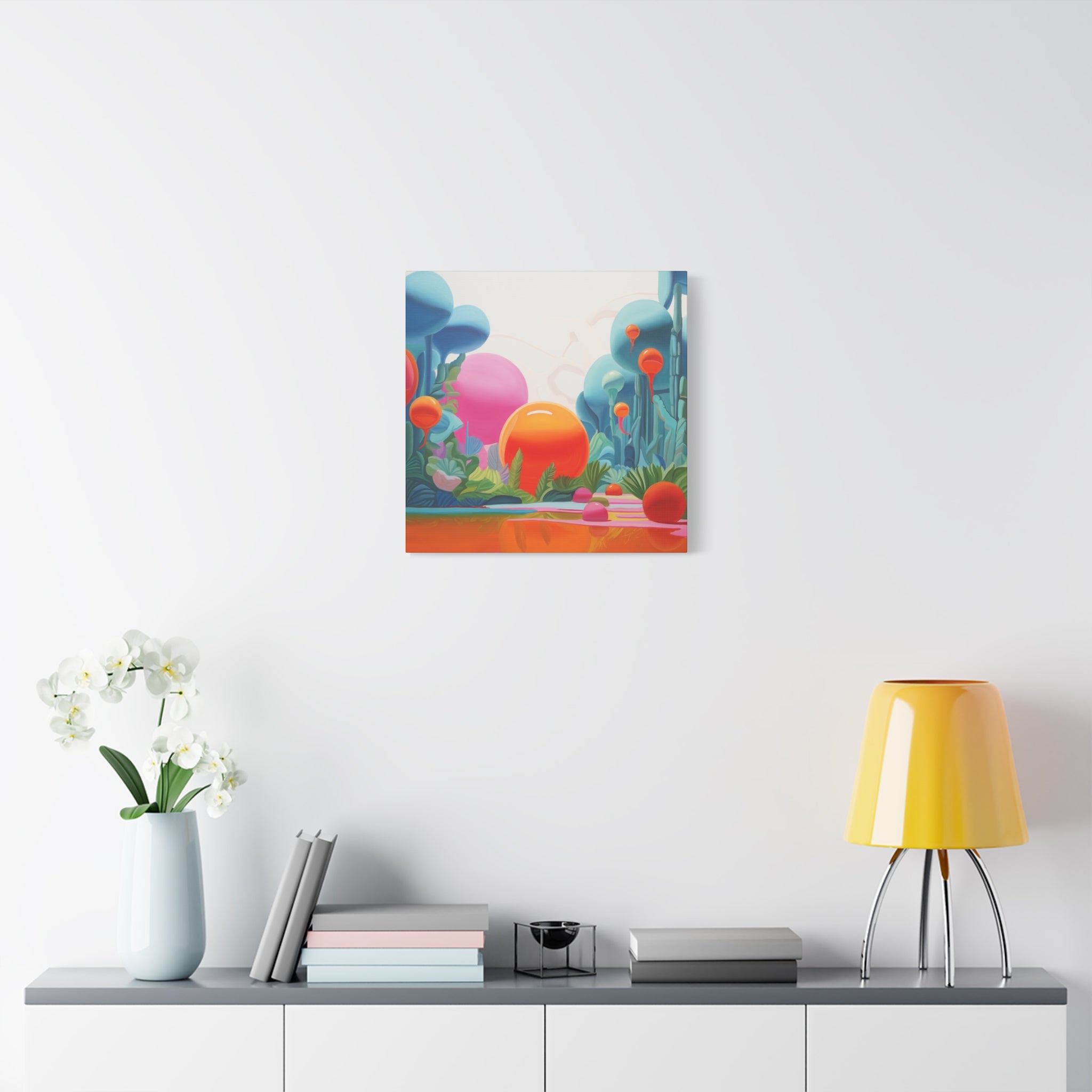 Paradise 5 -  Contemporary Abstract Canvas Print  Young Asian Artist Christmas Gift