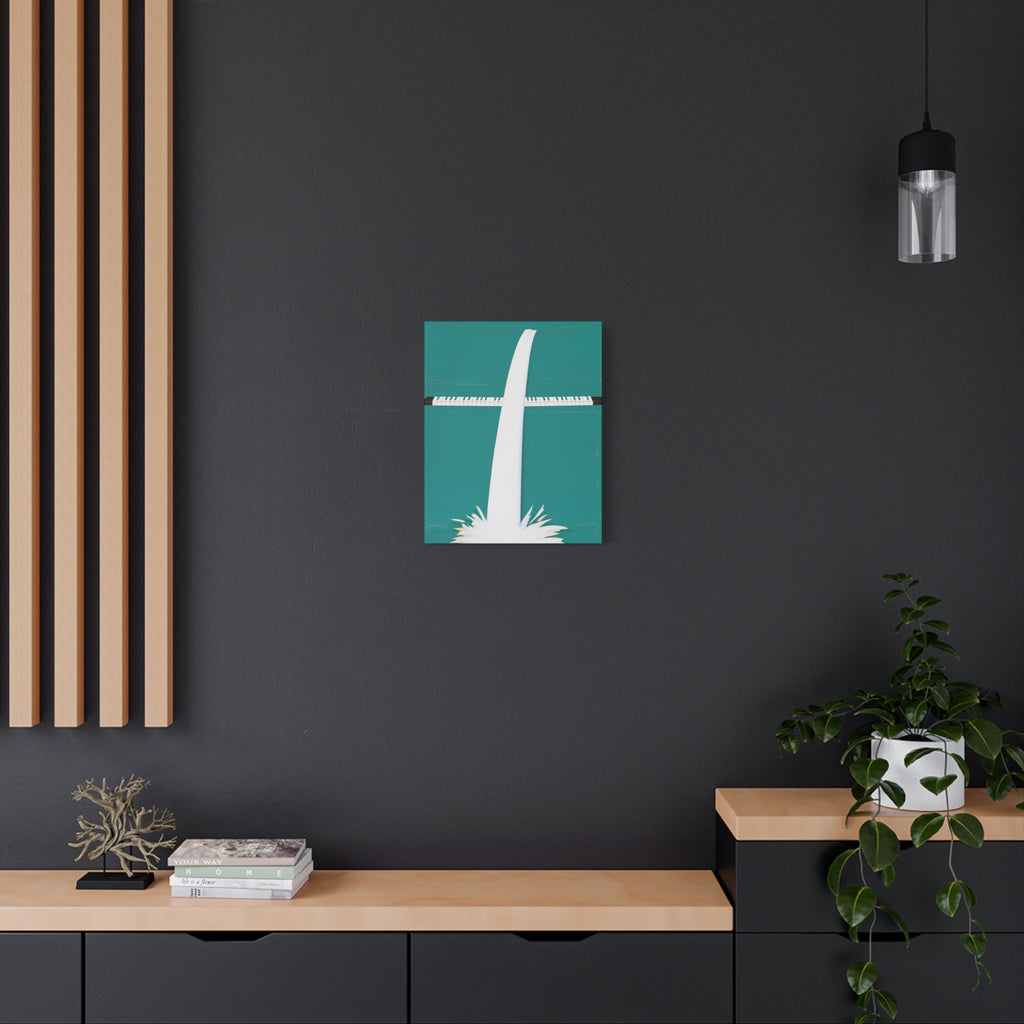 Piano - Chinese Contemporary artist - Canvas Print - Artwork for new home