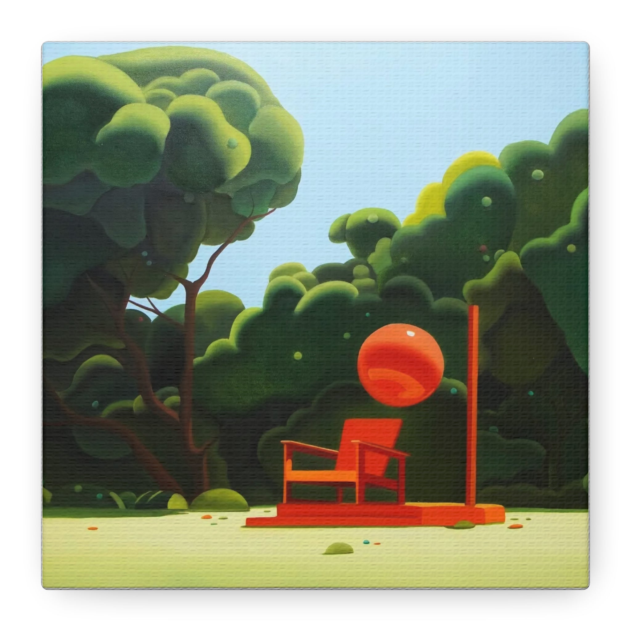 The Dream of Twenty-Four Years -  Contemporary Abstract Canvas Print  Young Asian Artist