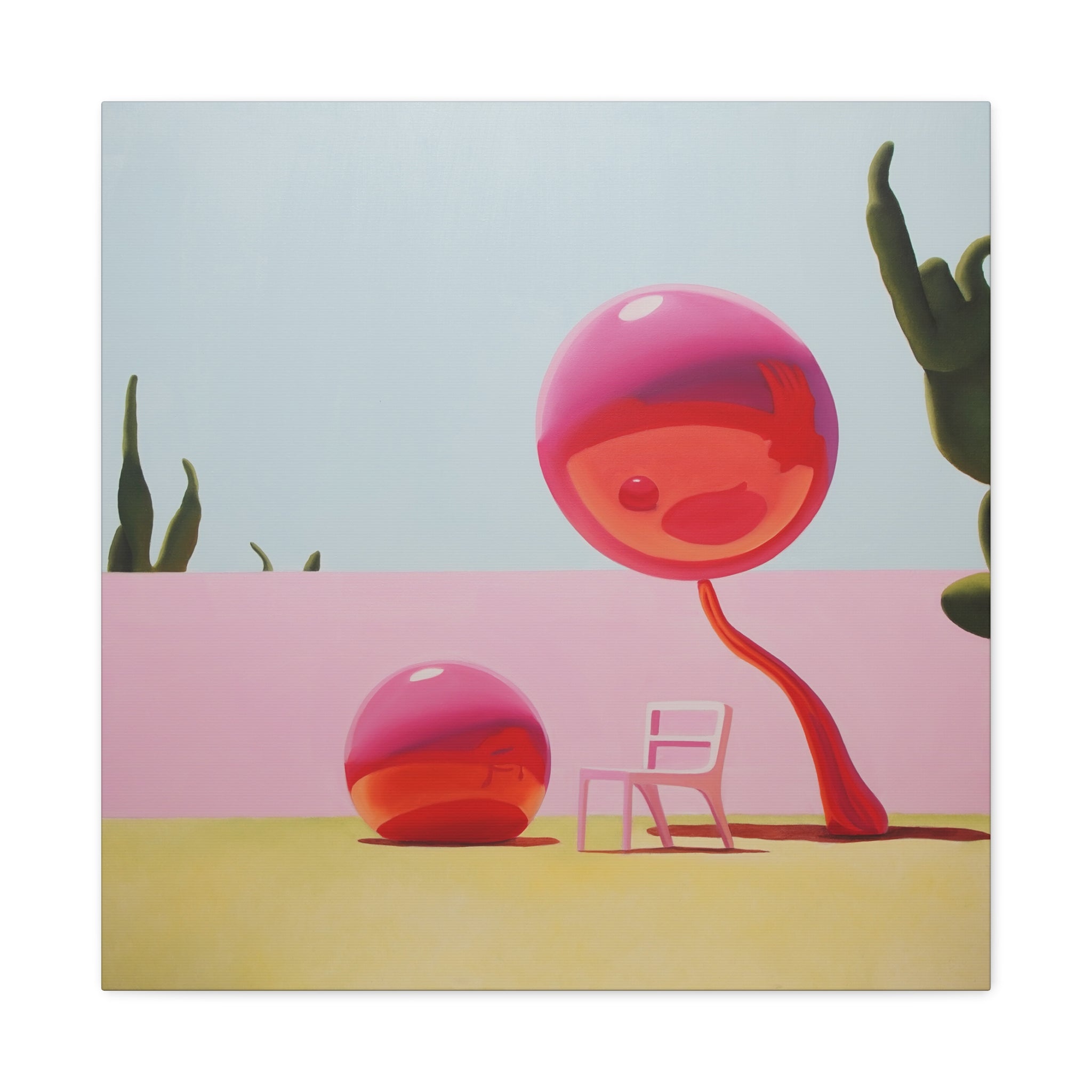 The Dream of Twenty-Four Years -  Contemporary Abstract Canvas Print  Young Asian Artist