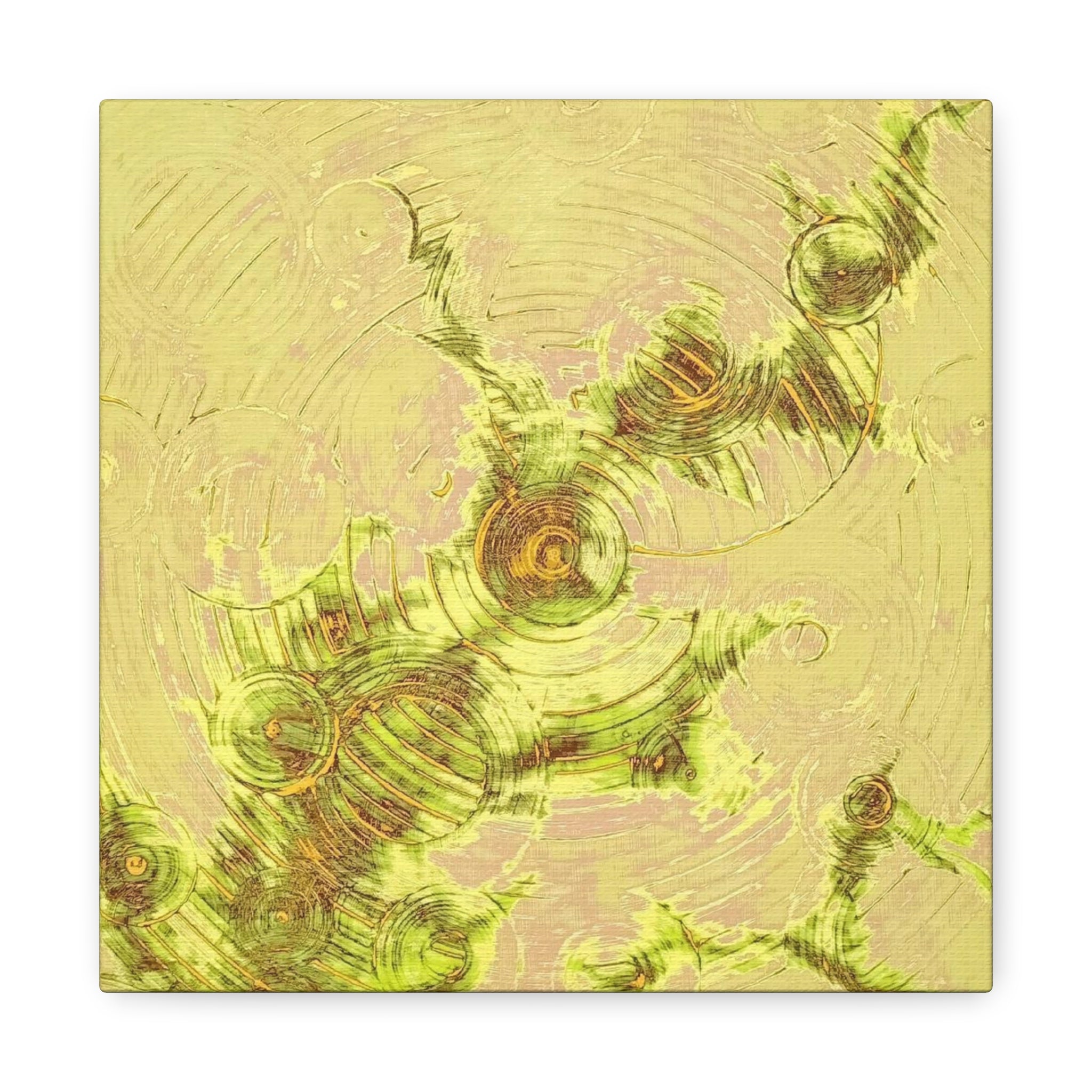 YU - 123022 - Abstract Wall Art by Asian Artist Contemporary Home Decor Print-Neutral Modern Art for Living Room or Bedroom