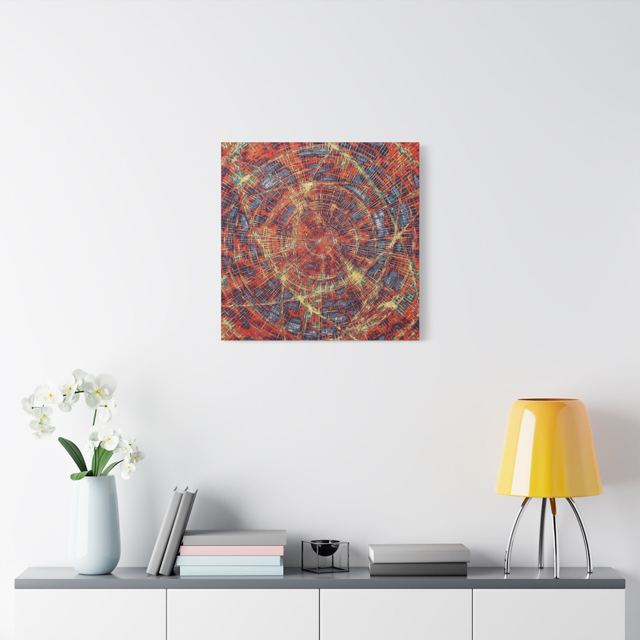YU - 083024 - Abstract Wall Art by Asian Artist Contemporary Home Decor Print-Neutral Modern Art for Living Room or Bedroom