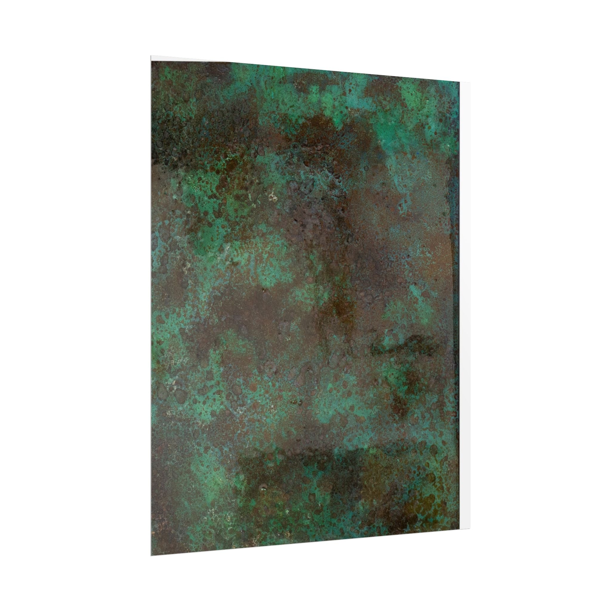Rust Art Poster,  Chinese Contemporary Abstract artist - Canvas Print