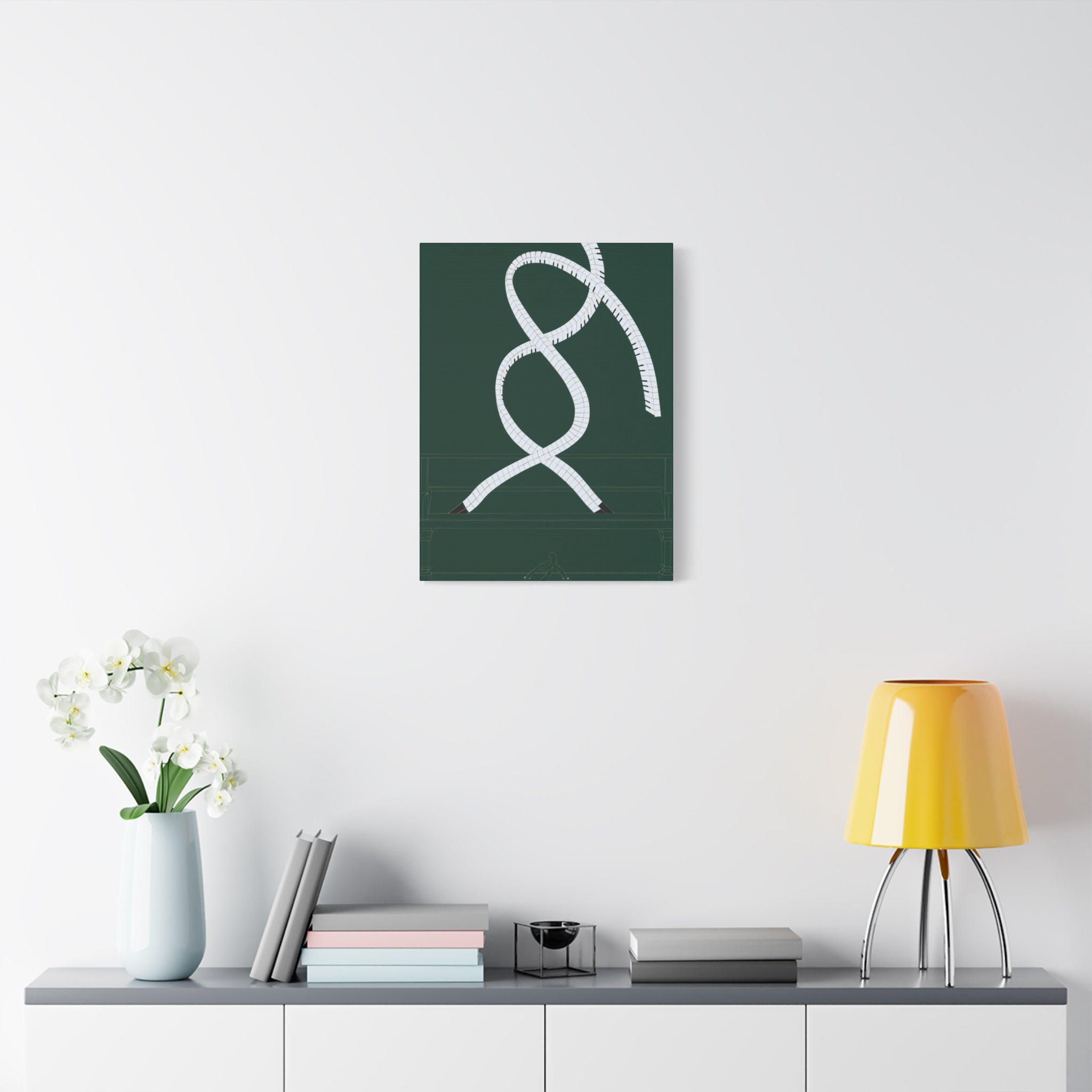 Piano - Chinese Contemporary artist - Canvas Print - Artwork for new home