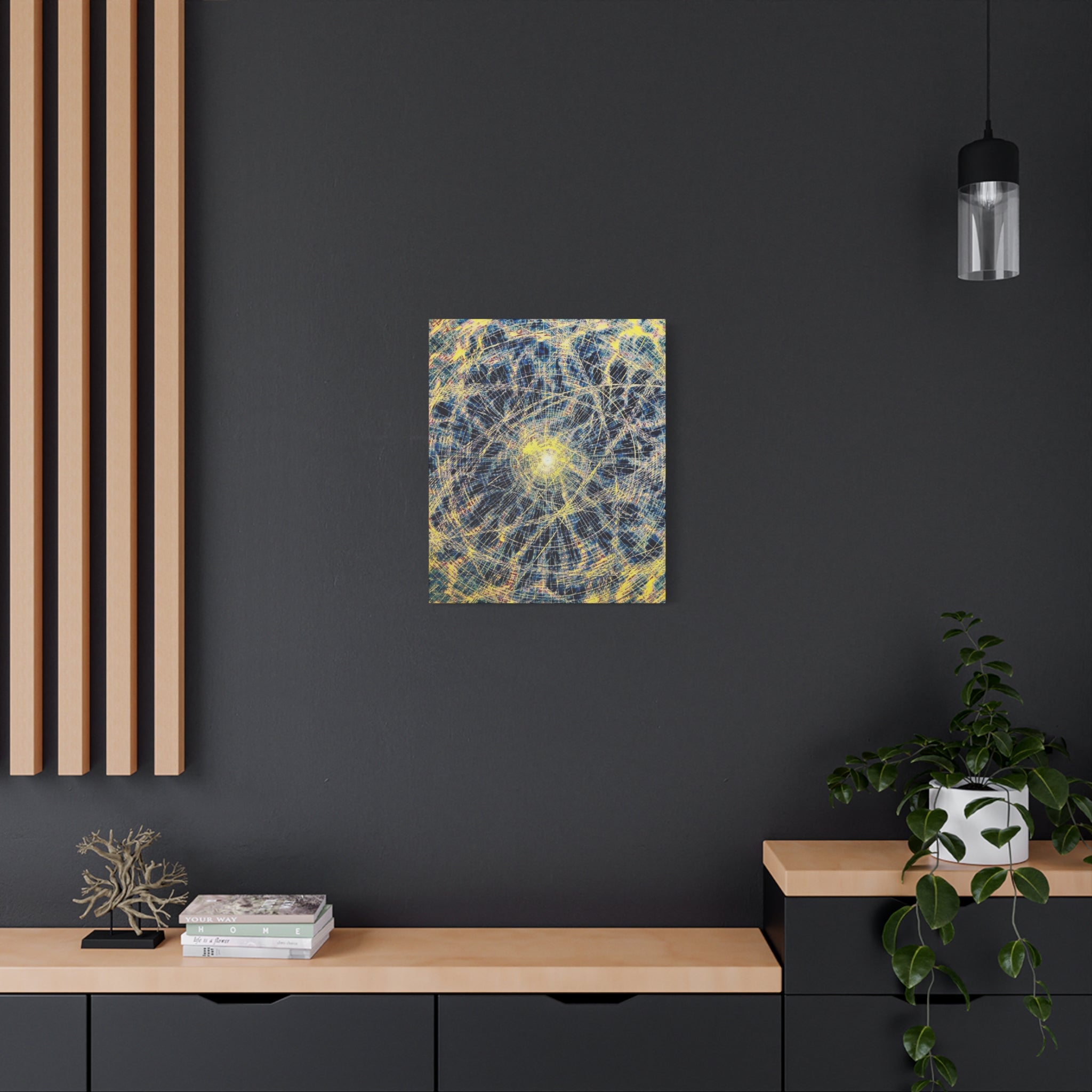 YU - 061124 - Abstract Wall Art by Asian Artist Contemporary Home Decor Print-Neutral Modern Art for Living Room or Bedroom