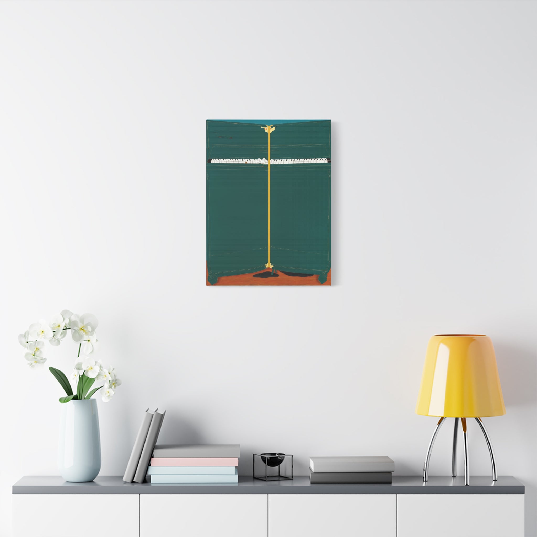 Piano - Chinese Contemporary artist - Canvas Print - Artwork for new home