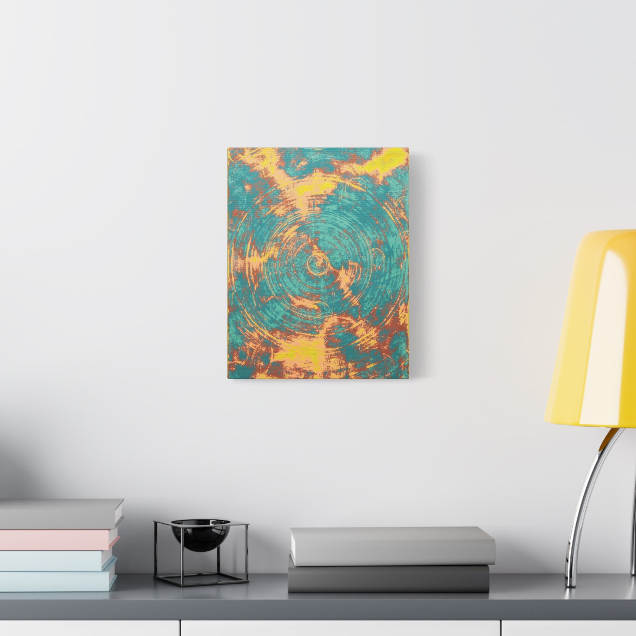 YU - 040521 - Abstract Wall Art by Asian Artist Contemporary Home Decor Print-Neutral Modern Art for Living Room or Bedroom