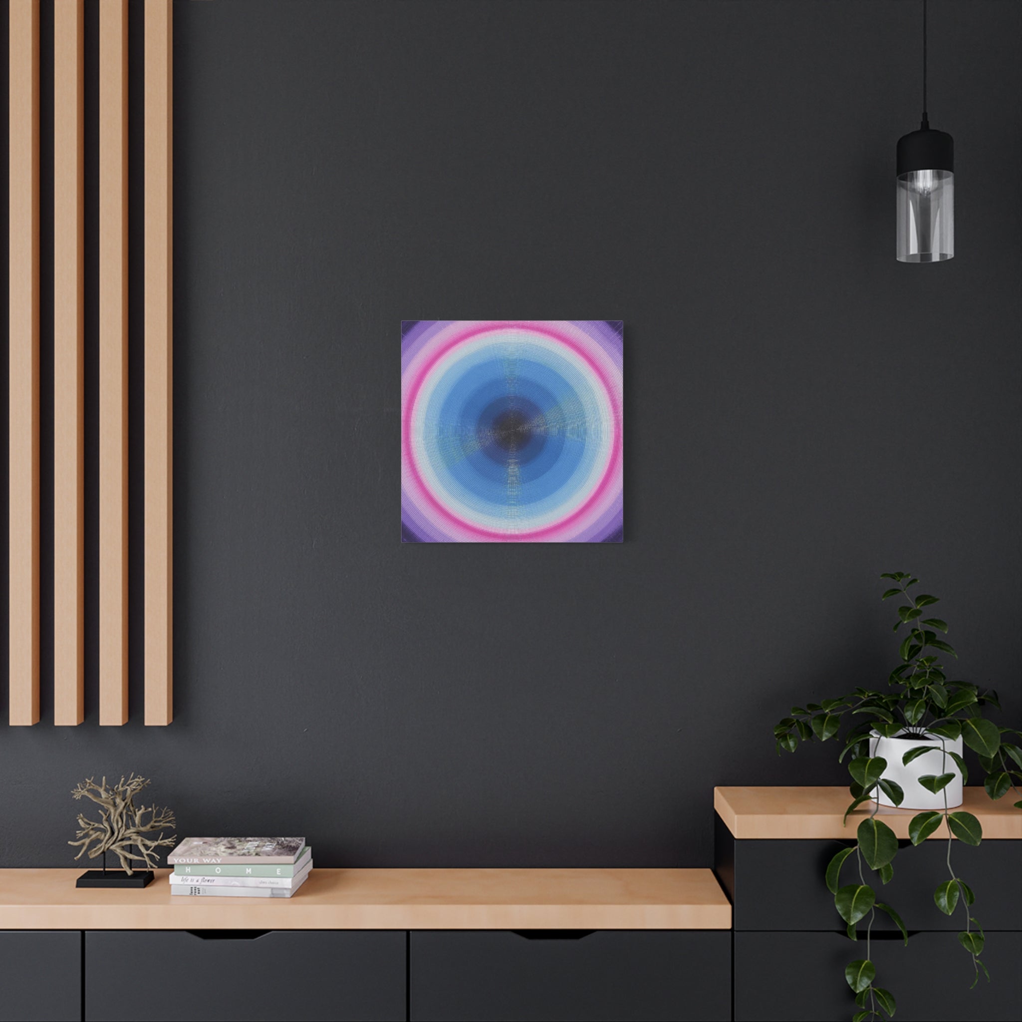 YU - 082219 - Abstract Wall Art by Asian Artist Contemporary Home Decor Print-Neutral Modern Art for Living Room or Bedroom