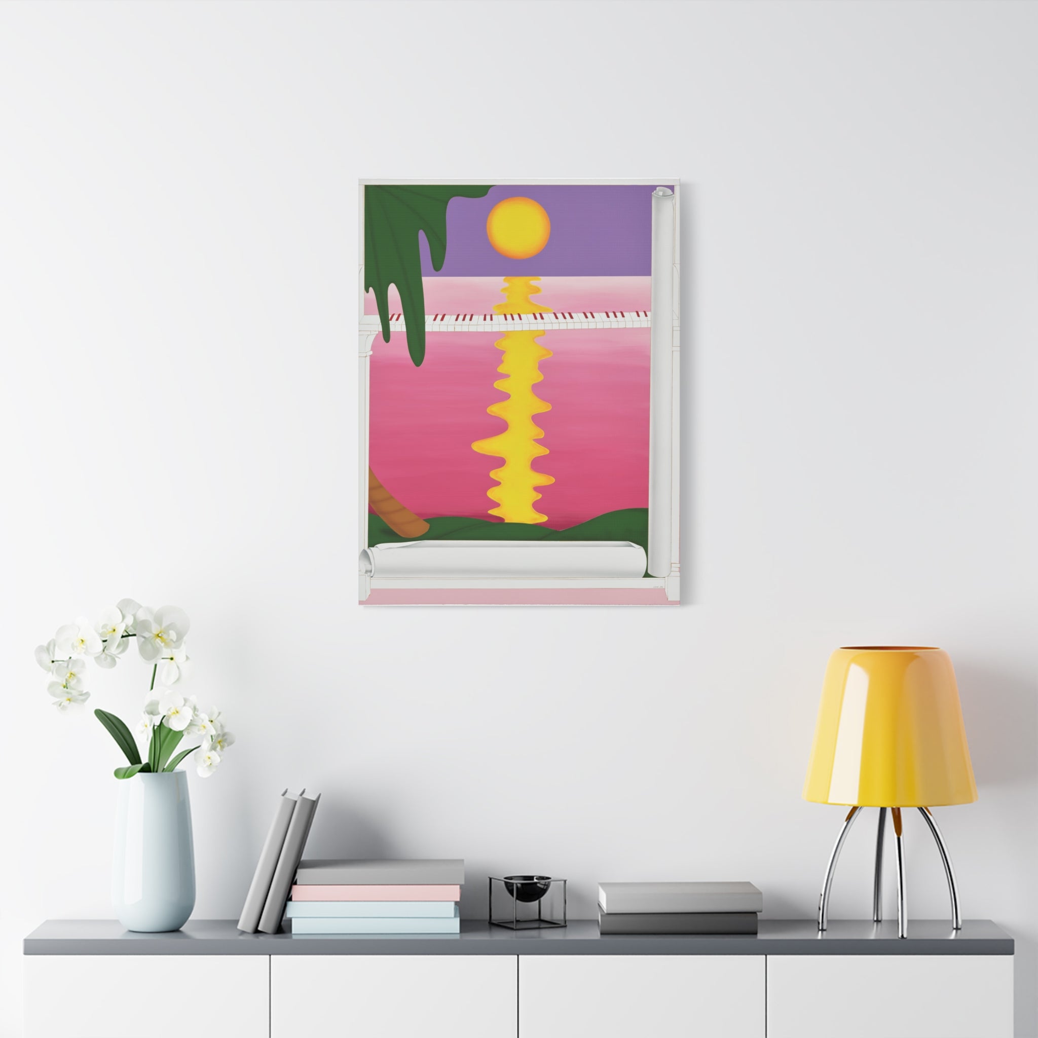 Piano - Chinese Contemporary artist - Canvas Print - Artwork for new home