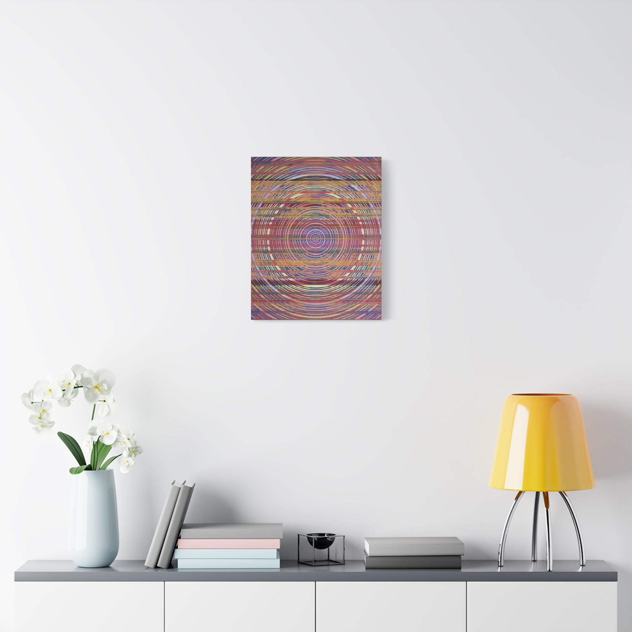 YU - 041223 - Abstract Wall Art by Asian Artist Contemporary Home Decor Print-Neutral Modern Art for Living Room or Bedroom