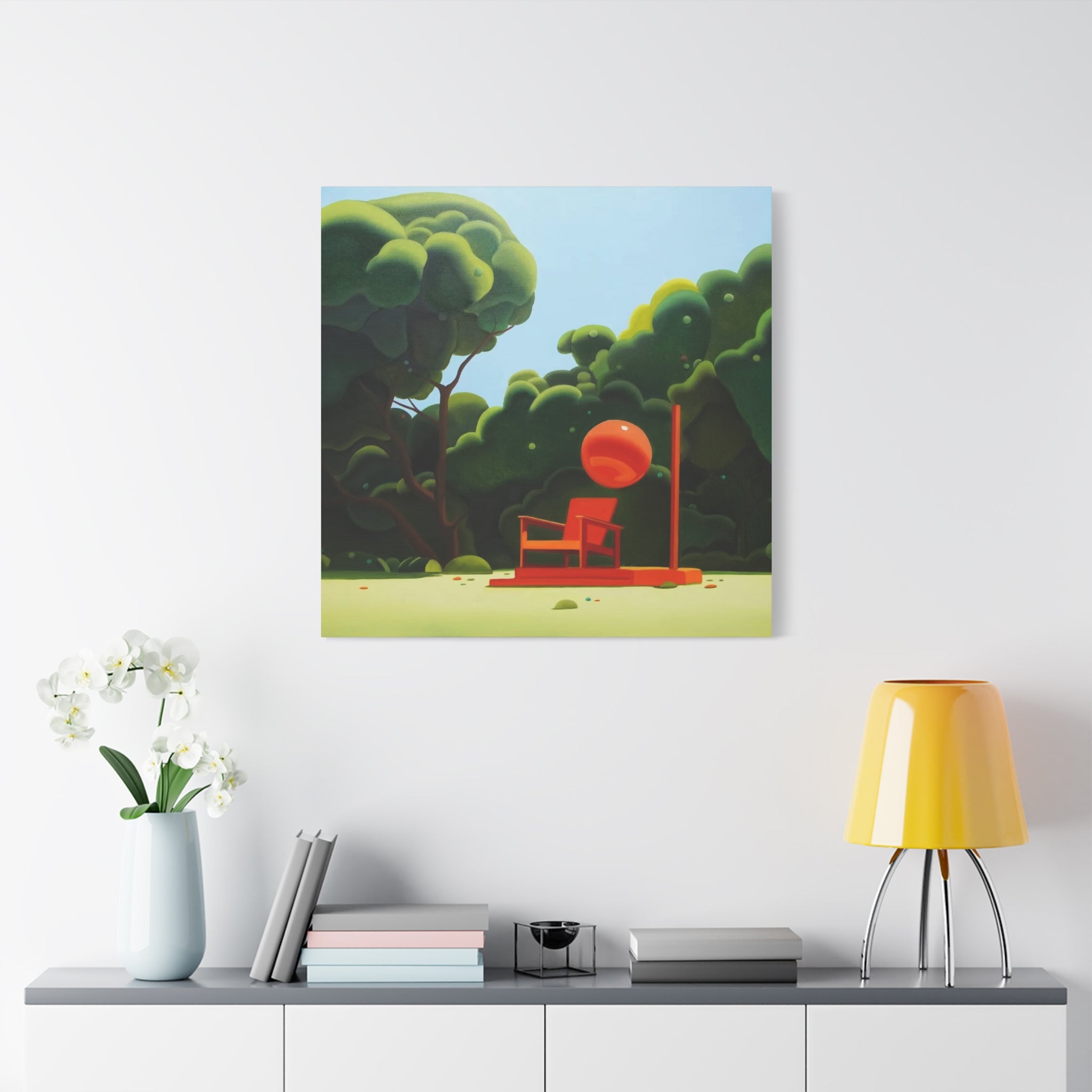 The Dream of Twenty-Four Years -  Contemporary Abstract Canvas Print  Young Asian Artist