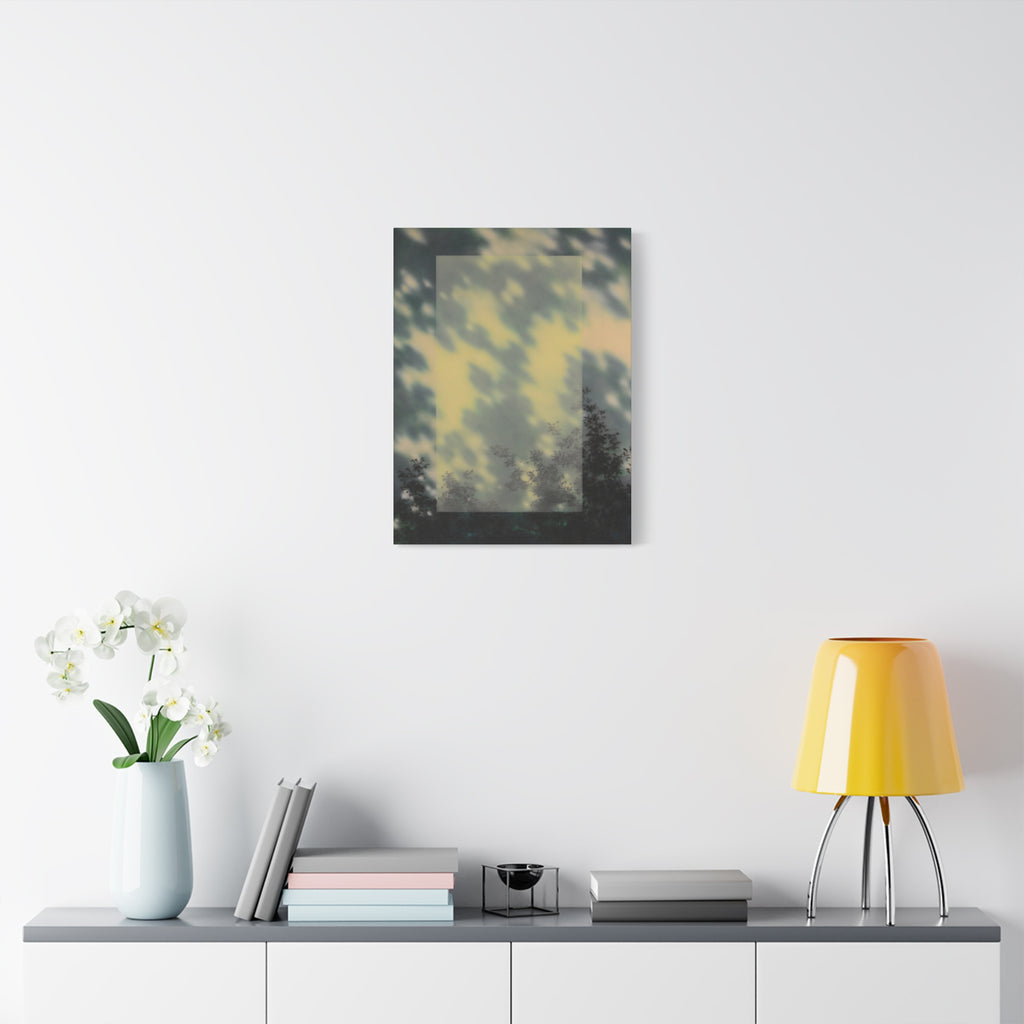Shadow of a Tree -  Chinese  Contemporary abstract artist - Canvas Print - Gift for new year