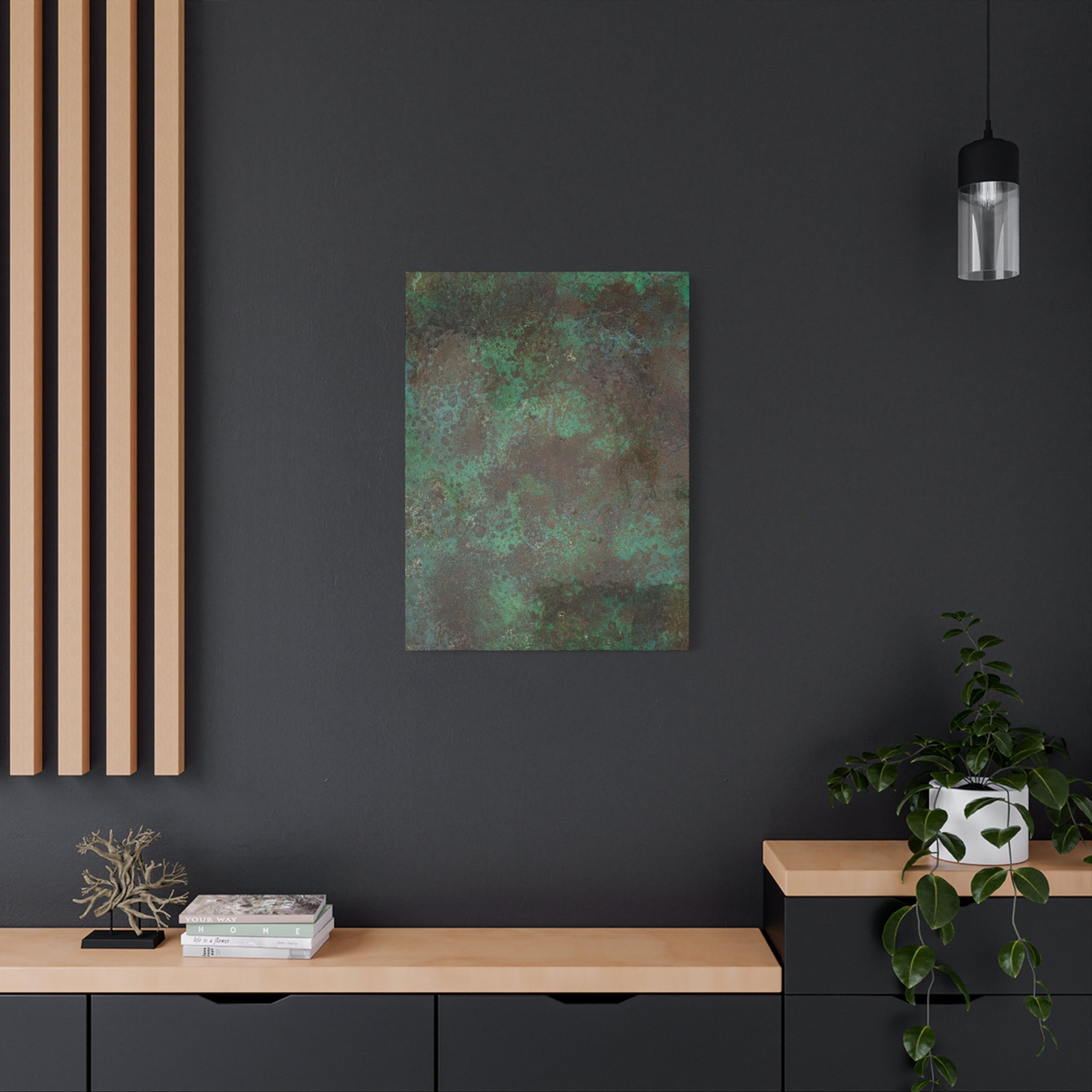 Rust - Chinese Contemporary Abstract artist - Canvas Print - Artwork for new home