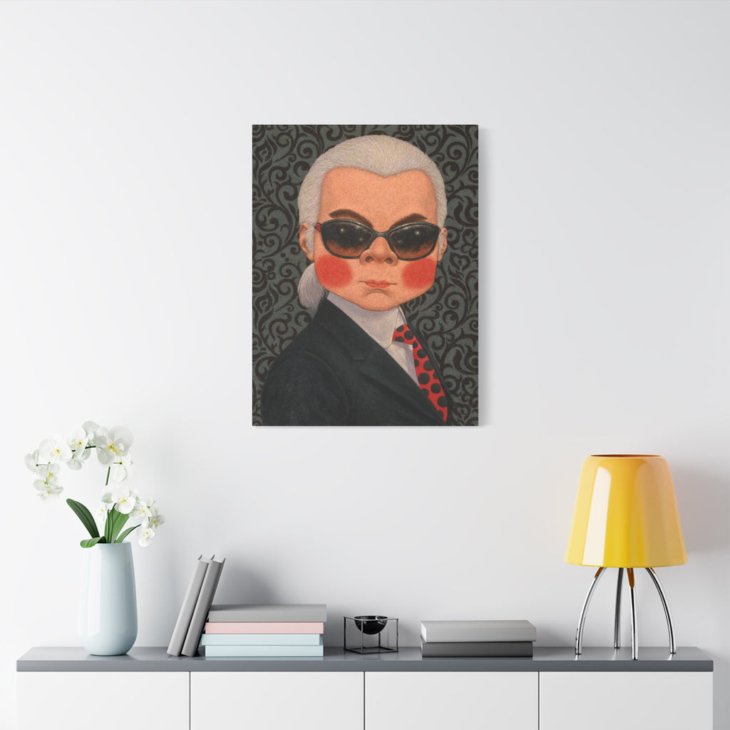 Karl Lagerfeld - Thailand Contemporary artist - Canvas Print - Artwork for new home