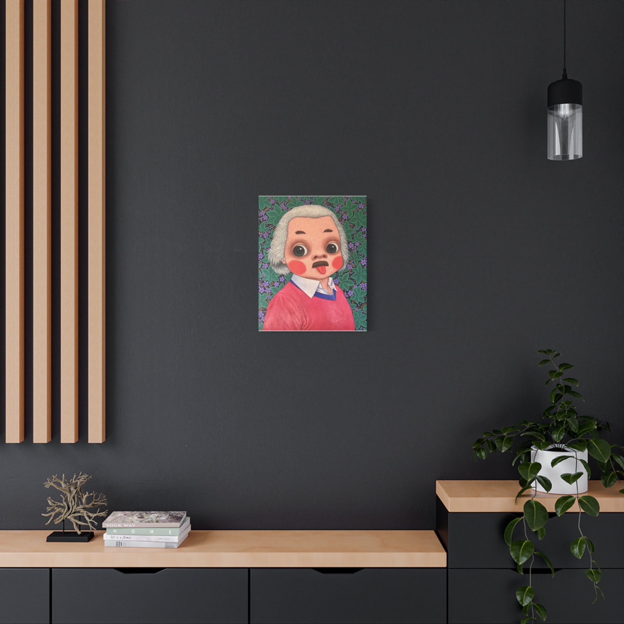 Einstein- Thailand Contemporary artist - Canvas Print - Artwork for new home