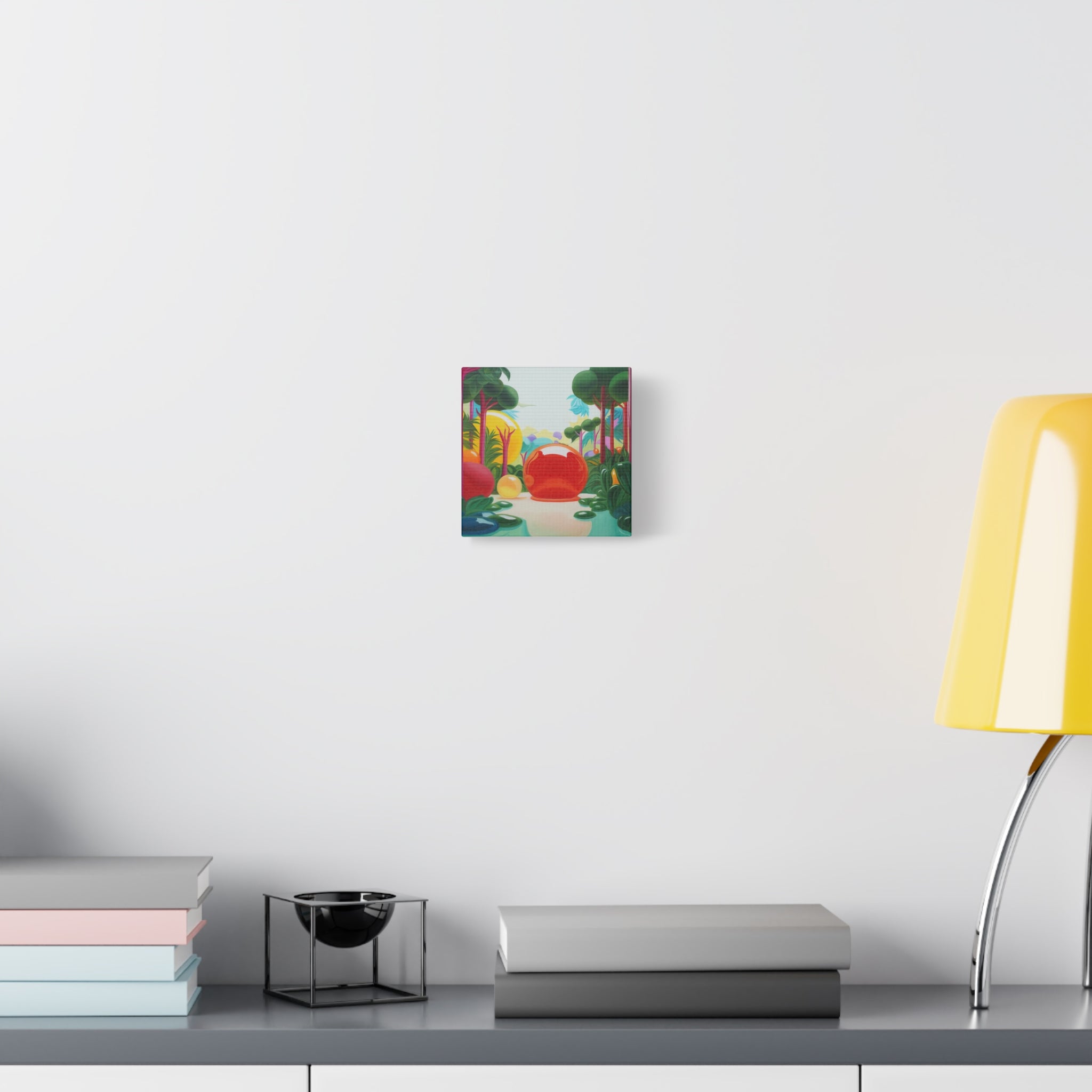 Secret Garden 3 -  Contemporary Abstract Canvas Print  Young Asian Artist