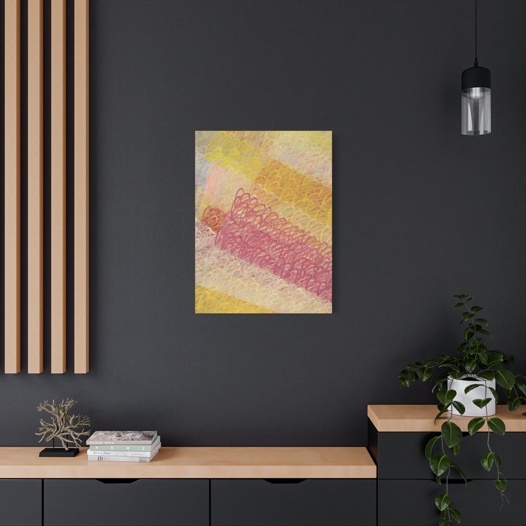 Feathered Dust - 261024 - Abstract Wall Art by Asian Artist Contemporary Home Decor Print-Neutral Modern Art for Living Room or Bedroom
