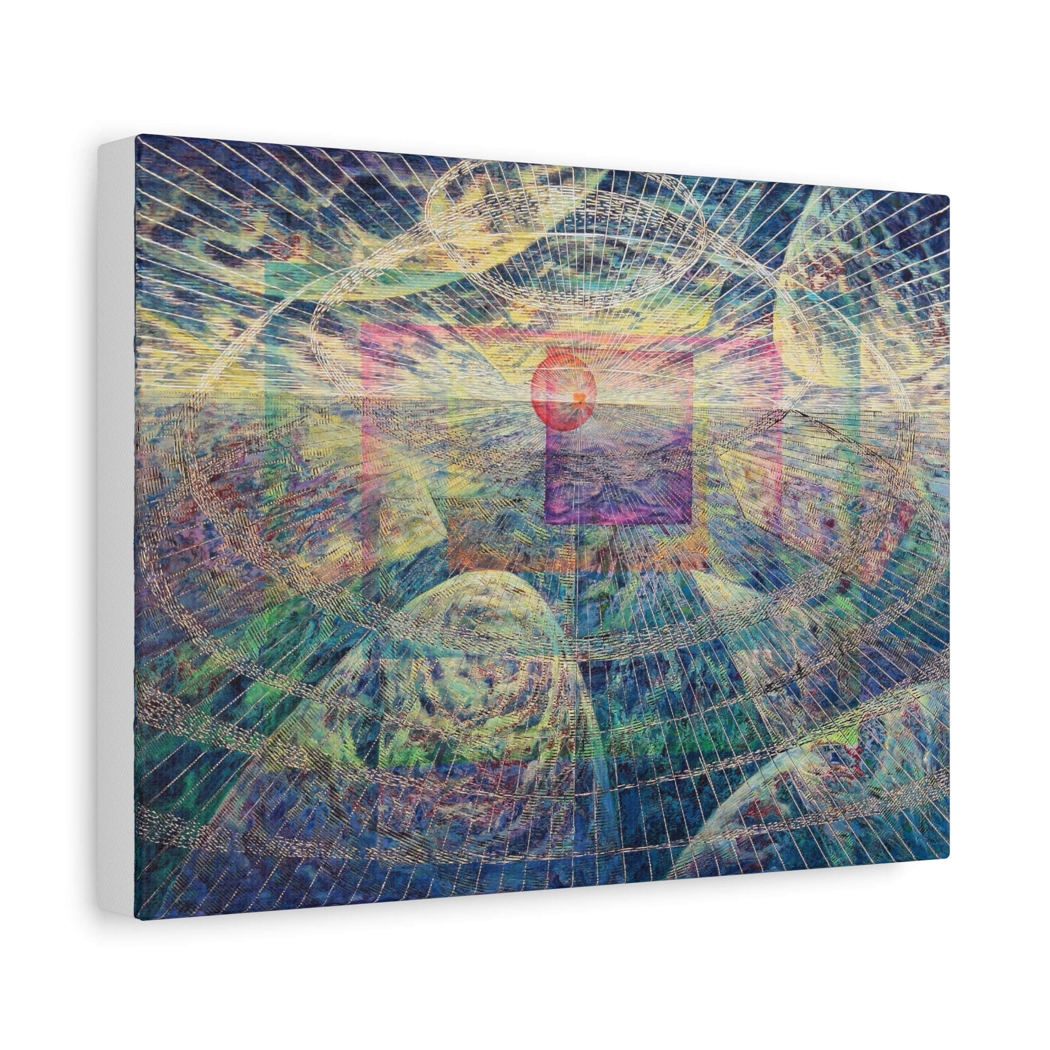 YU - 051619 - Abstract Wall Art by Asian Artist Contemporary Home Decor Print-Neutral Modern Art for Living Room or Bedroom