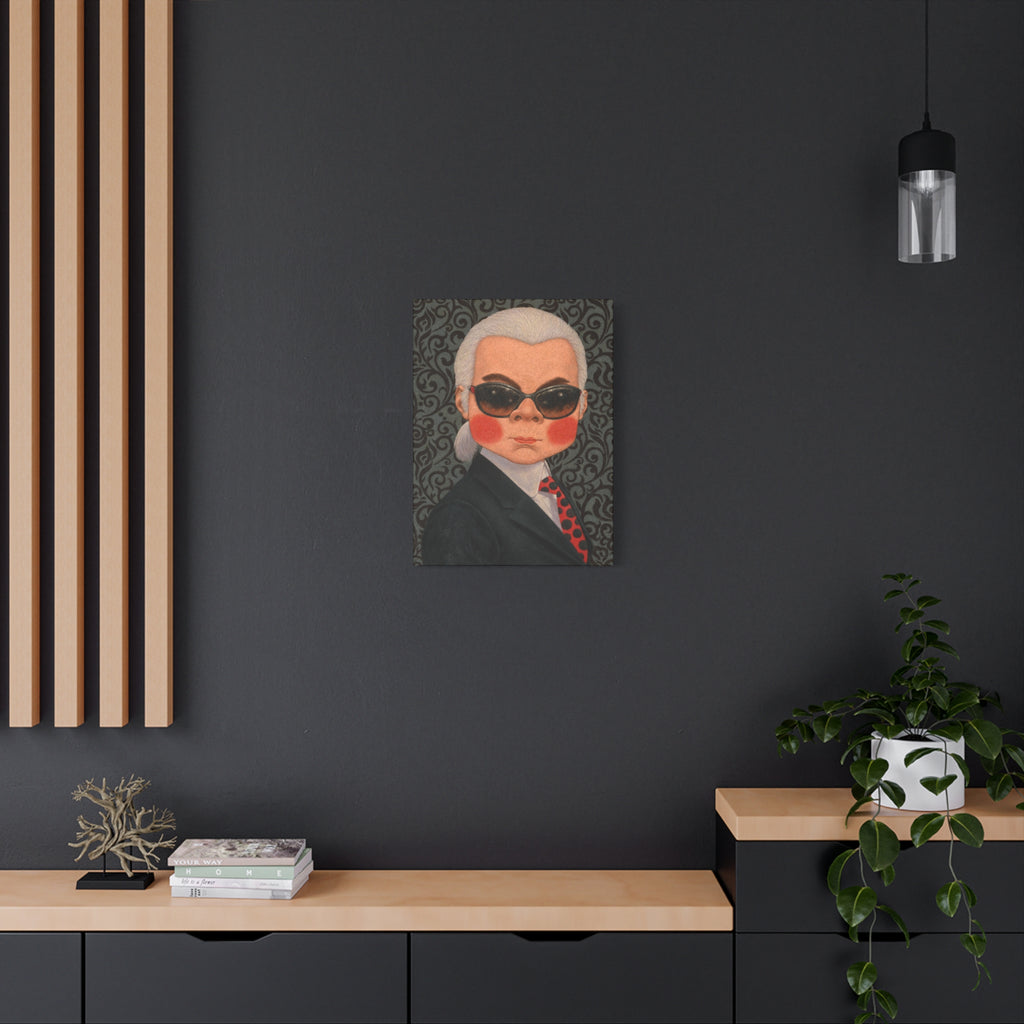 Karl Lagerfeld - Thailand Contemporary artist - Canvas Print - Artwork for new home