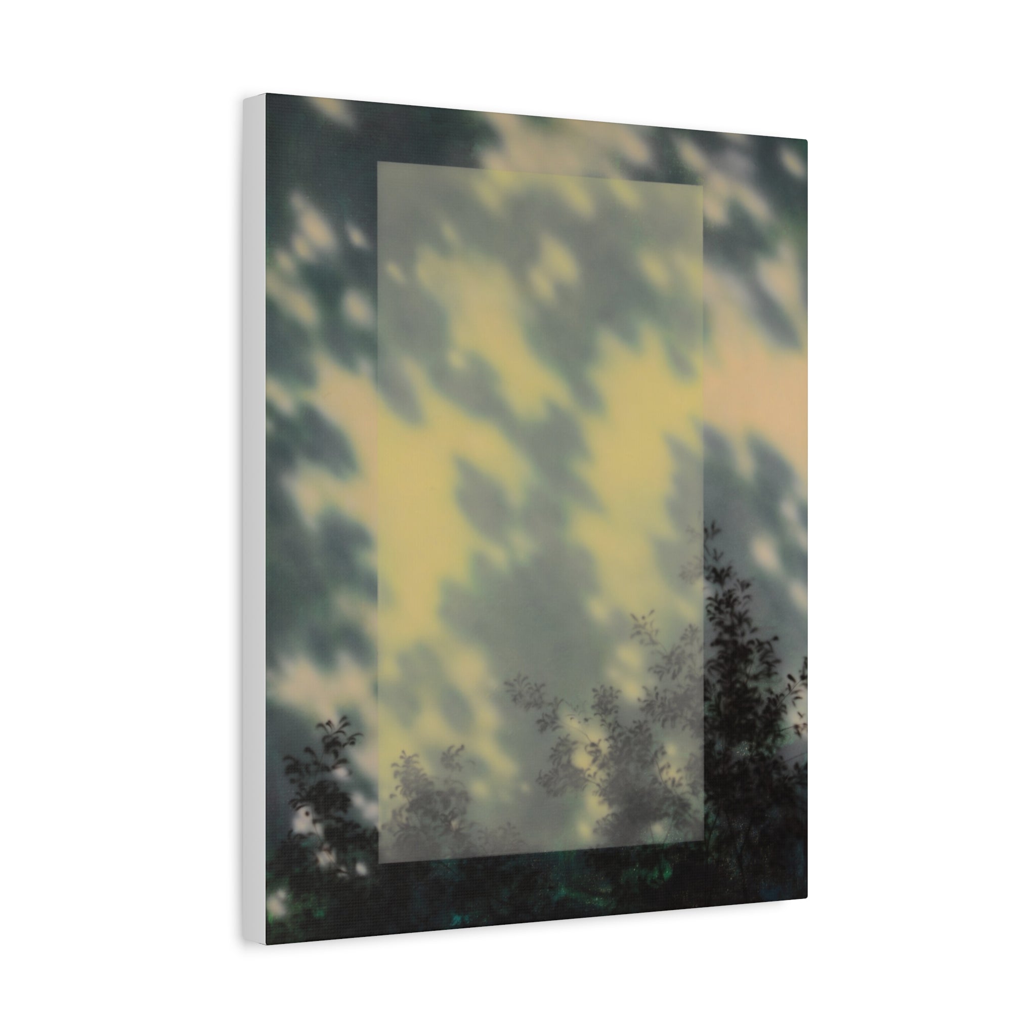 Shadow of a Tree -  Chinese  Contemporary abstract artist - Canvas Print - Gift for new year
