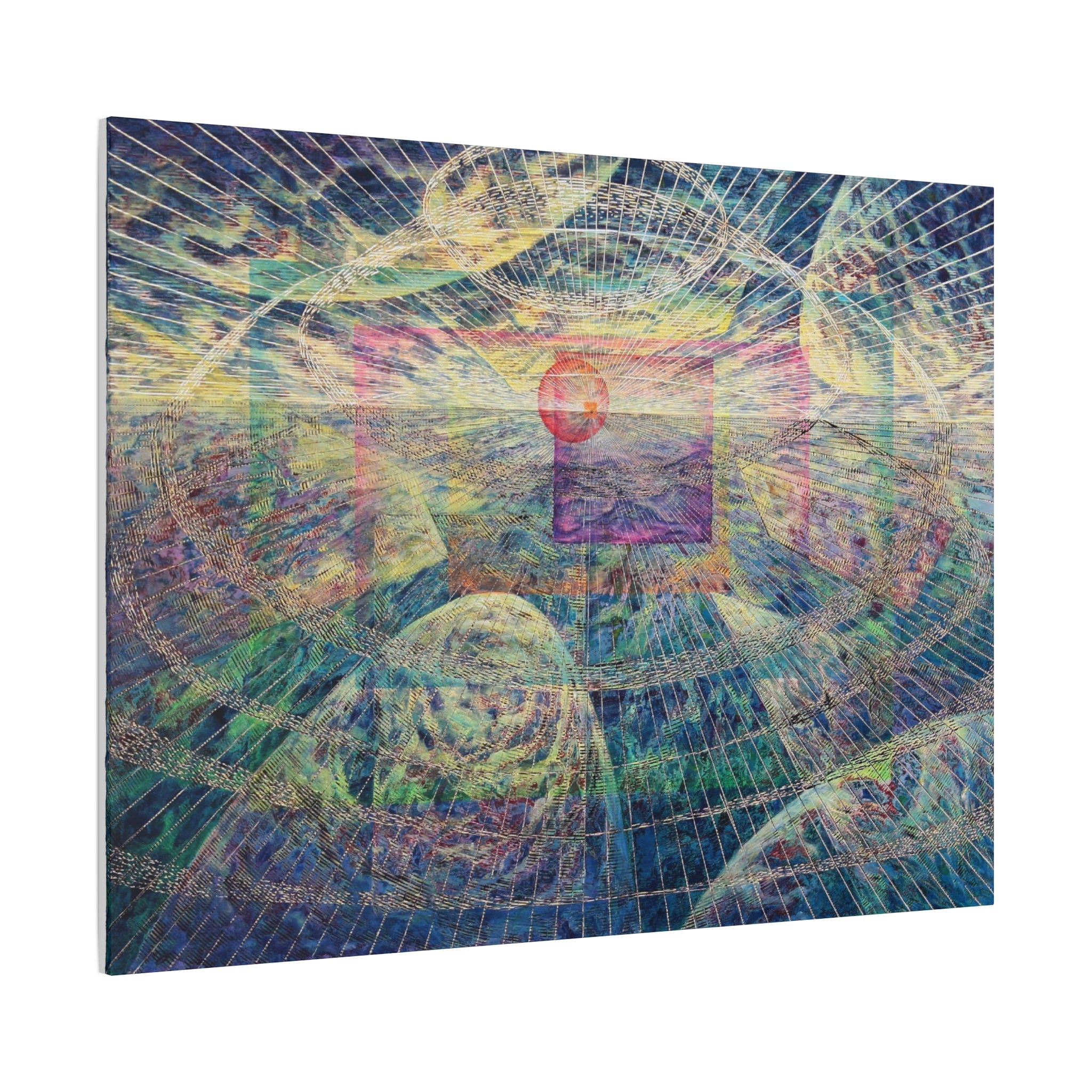 YU - 051619 - Abstract Wall Art by Asian Artist Contemporary Home Decor Print-Neutral Modern Art for Living Room or Bedroom