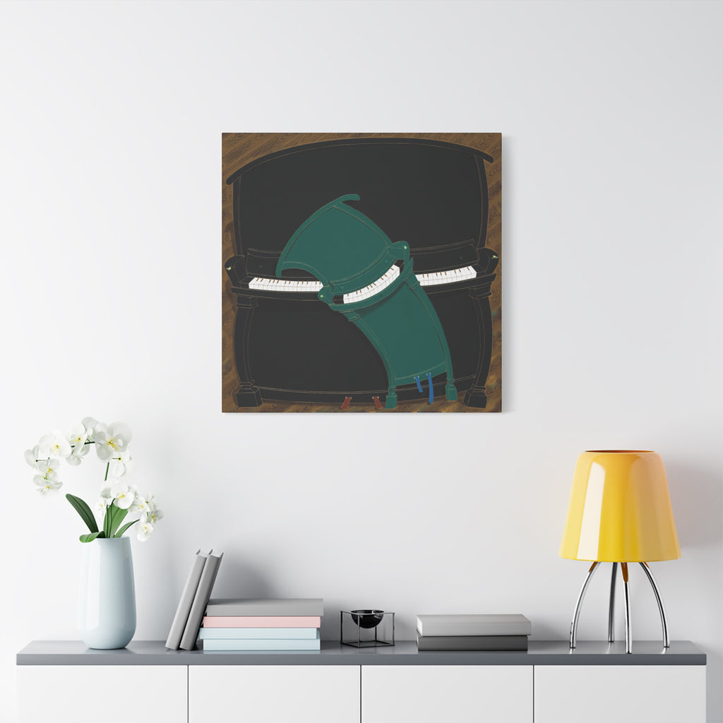 Piano - Chinese Contemporary artist - Canvas Print - Artwork for new home