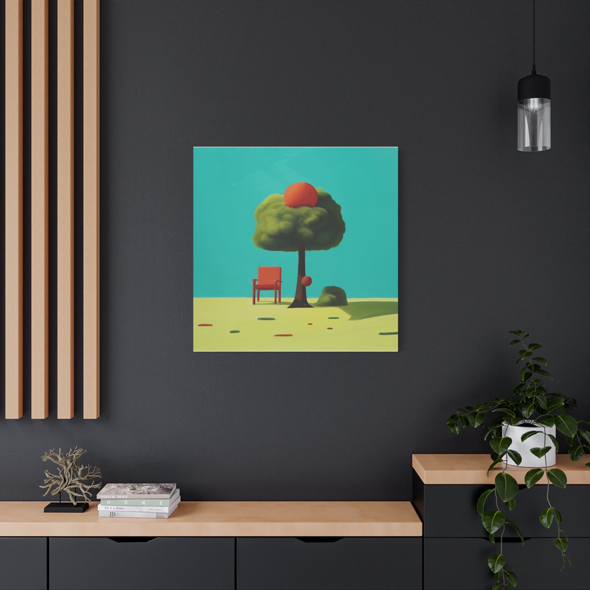 The Dream of Twenty-Four Years -  Contemporary Abstract Canvas Print  Young Asian Artist