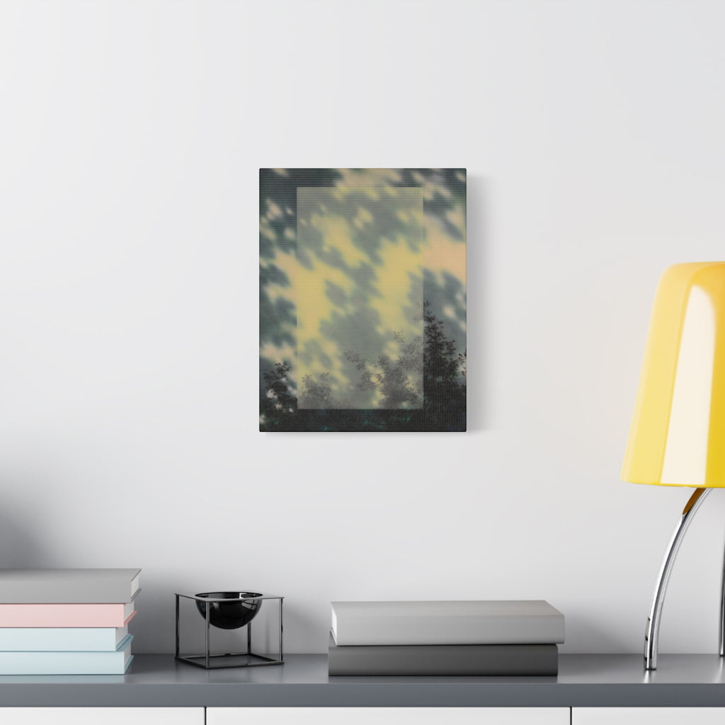 Shadow of a Tree -  Chinese  Contemporary abstract artist - Canvas Print - Gift for new year