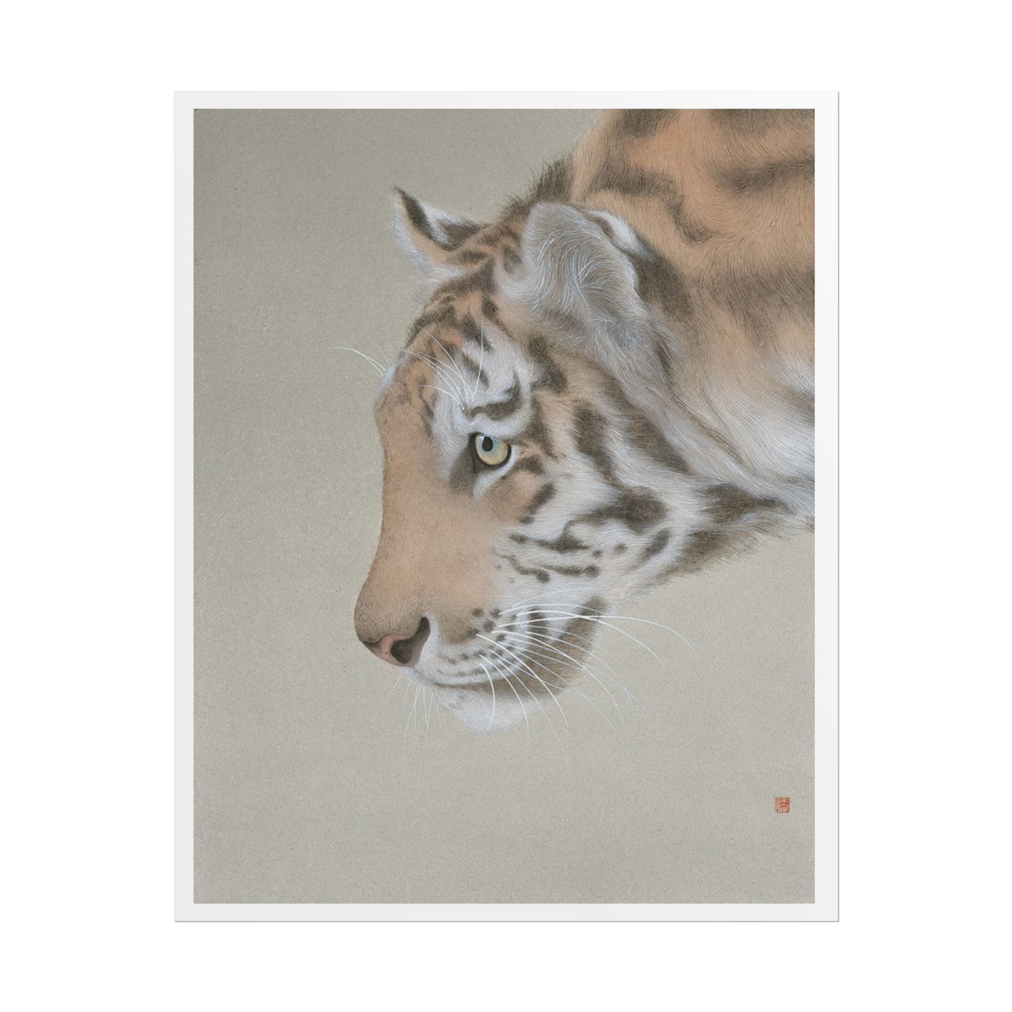 The King Art Poster, Cute Animal Decor, Christmas Wall Art, Kids Room Decoration, Gift for Animal Lovers