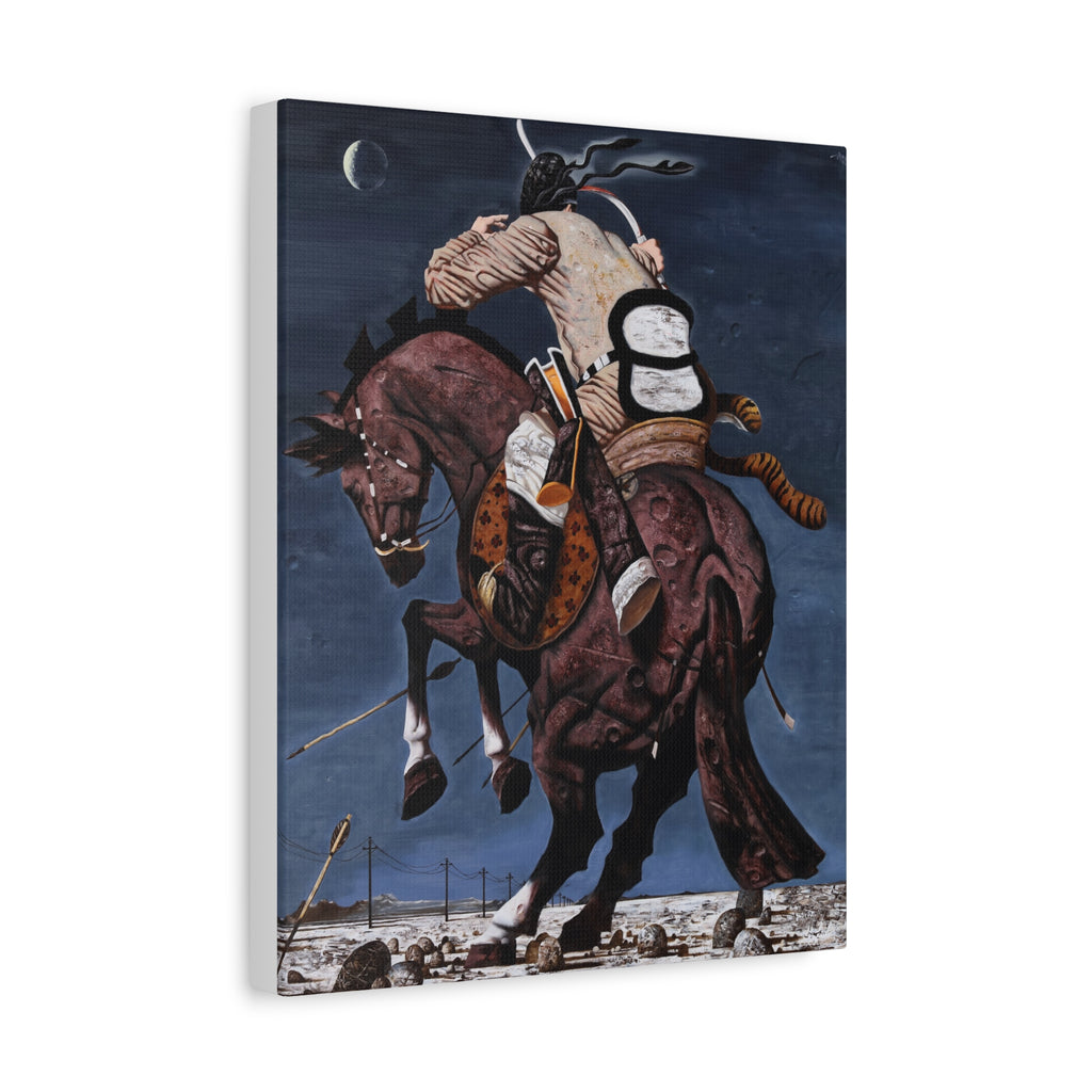 Fight - Chinese Contemporary Artist Canvas Print