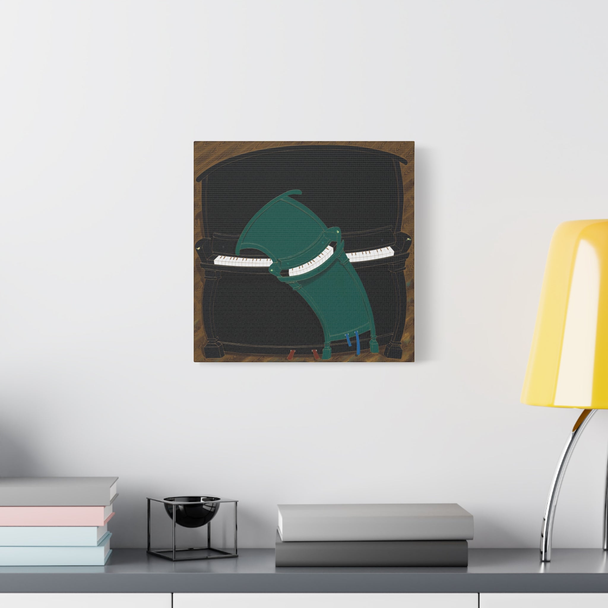 Piano - Chinese Contemporary artist - Canvas Print - Artwork for new home