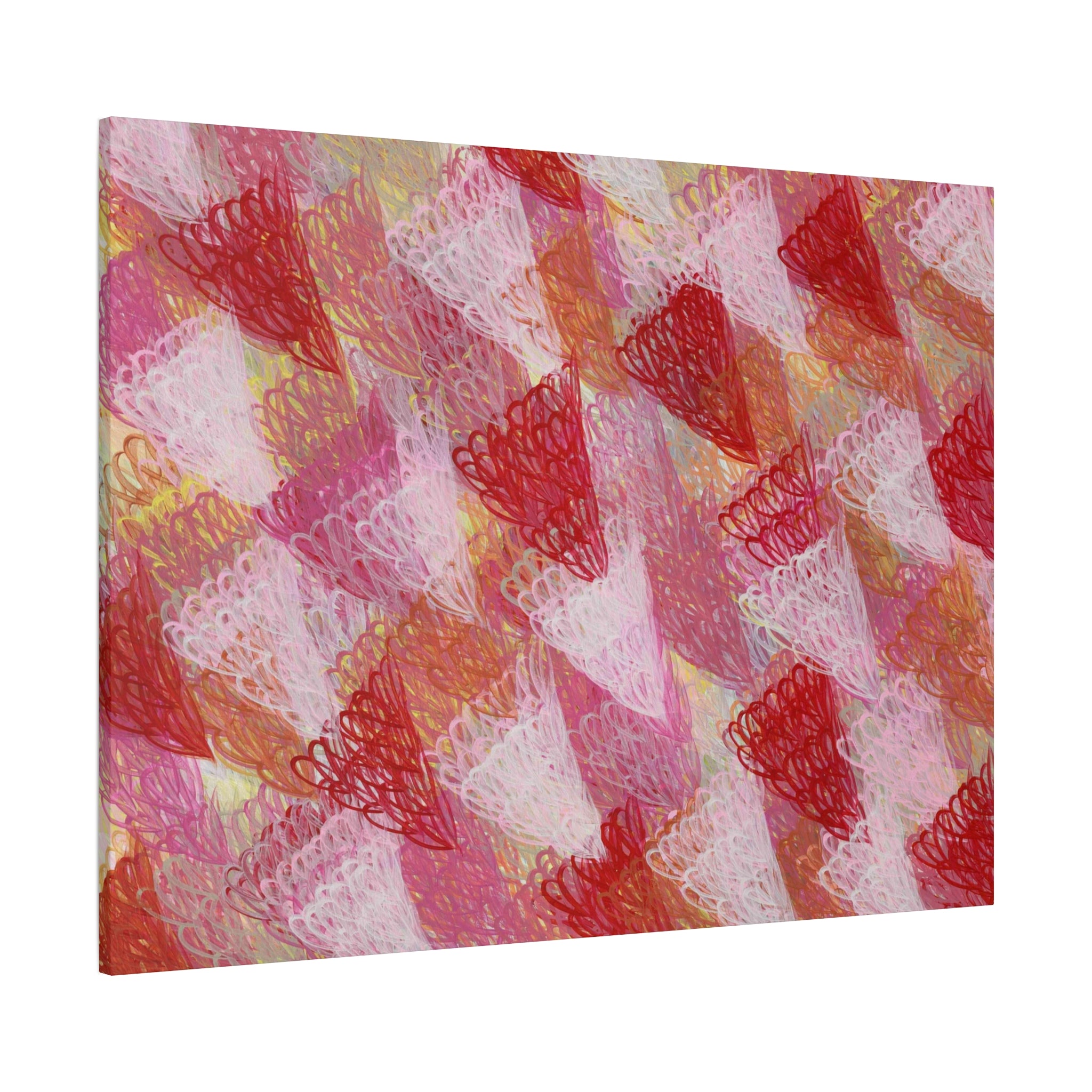 Feathered Dust - 160523 Abstract Wall Art by Asian Artist Contemporary Home Decor Print-Neutral Modern Art for Living Room or Bedroom