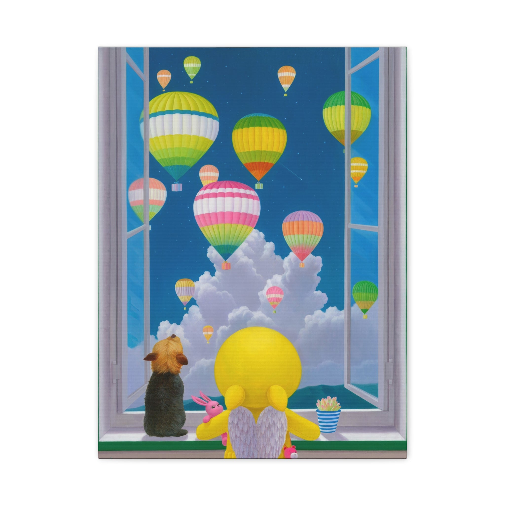 Dreams in the Sky - Chinese Contemporary artist - Canvas Print - Artwork for kids