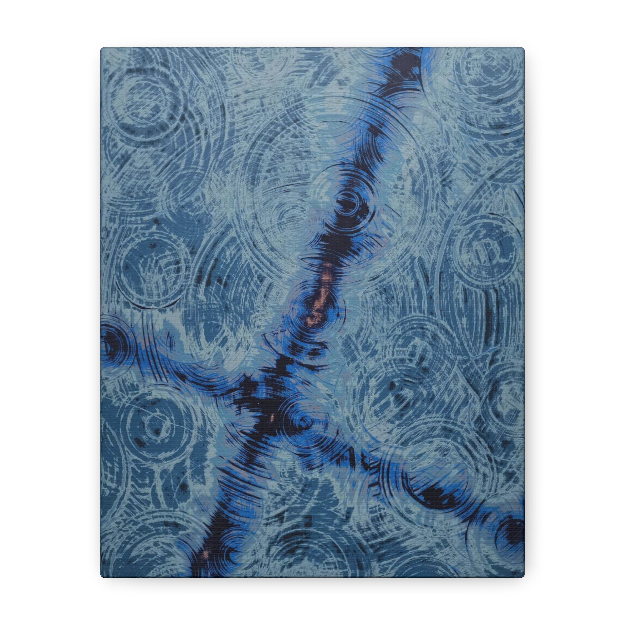 YU - 012720 - Abstract Wall Art by Asian Artist Contemporary Home Decor Print-Neutral Modern Art for Living Room or Bedroom