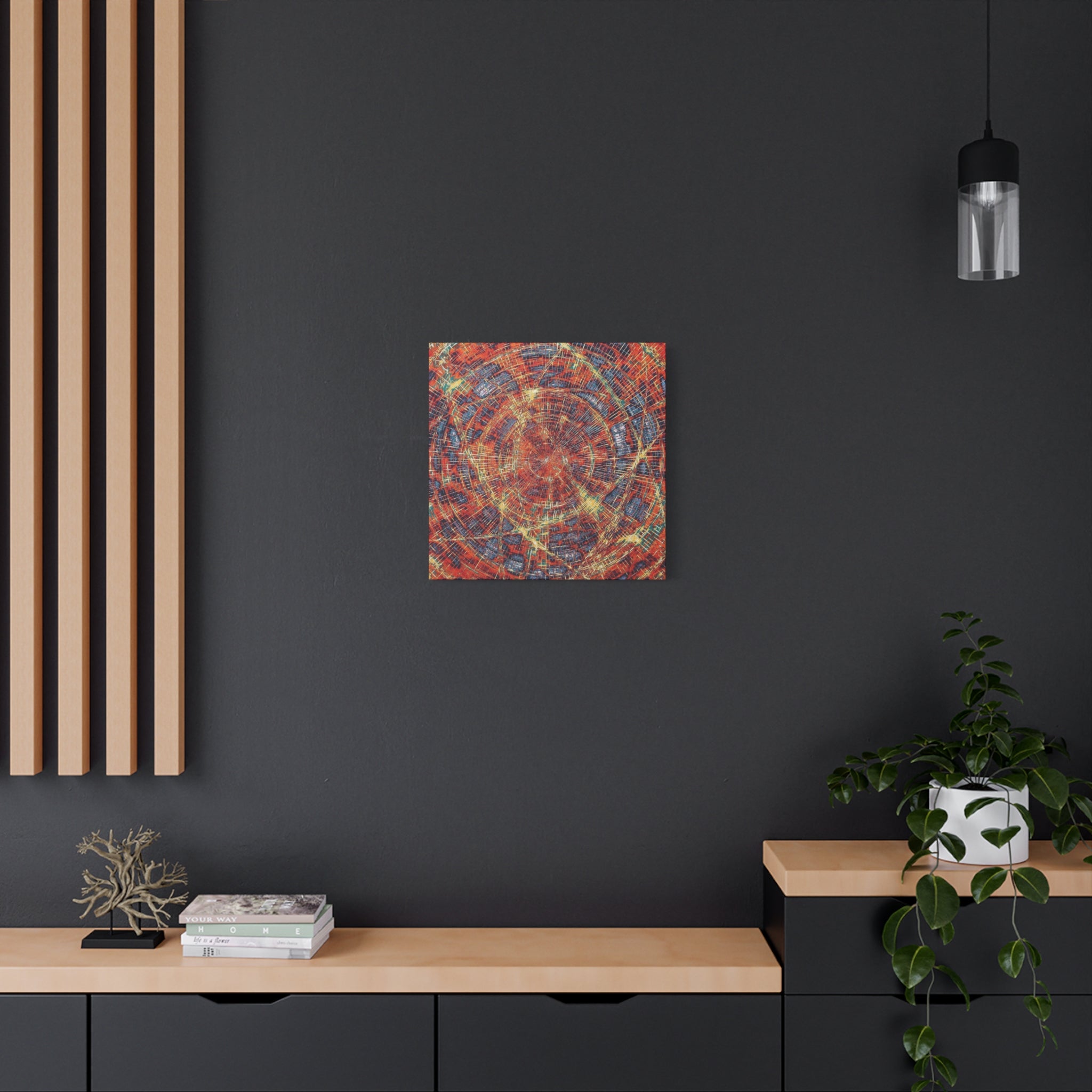 YU - 083024 - Abstract Wall Art by Asian Artist Contemporary Home Decor Print-Neutral Modern Art for Living Room or Bedroom