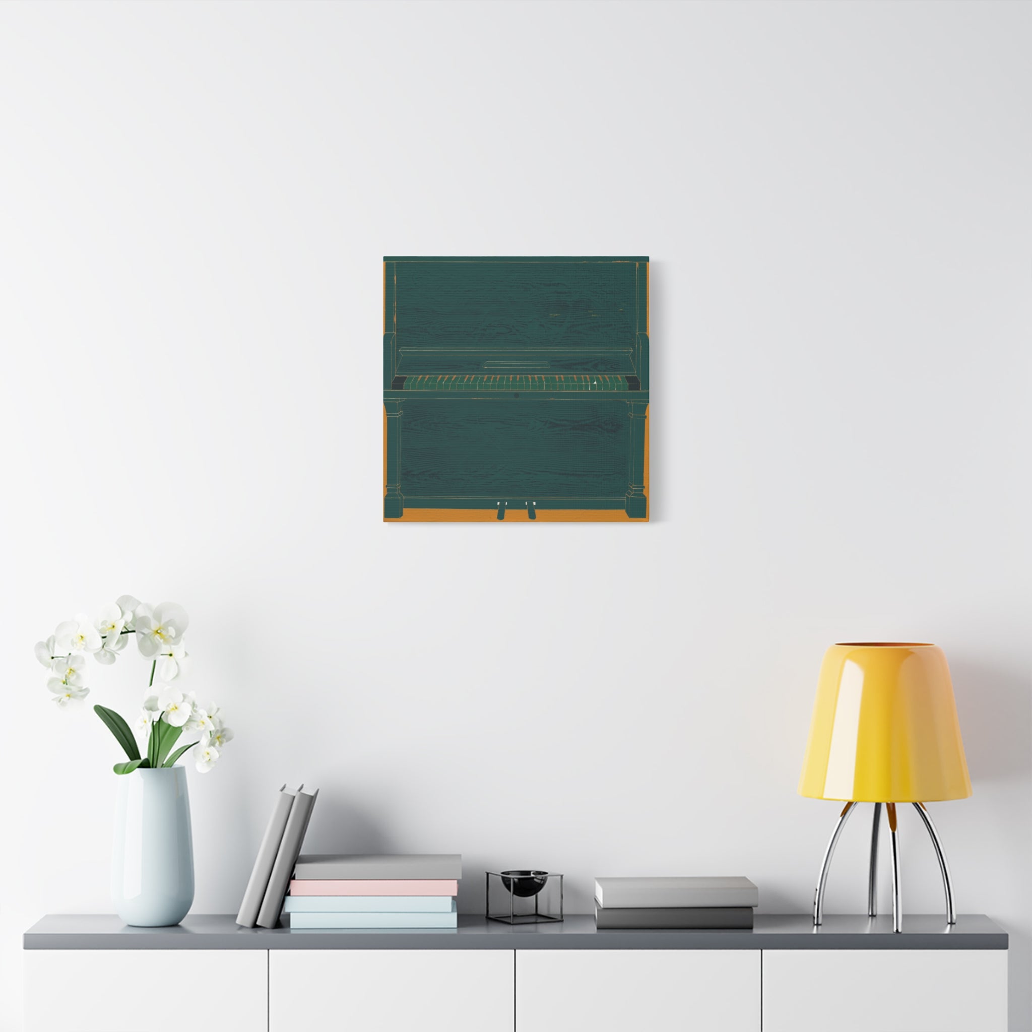 Piano - Chinese Contemporary artist - Canvas Print - Artwork for new home