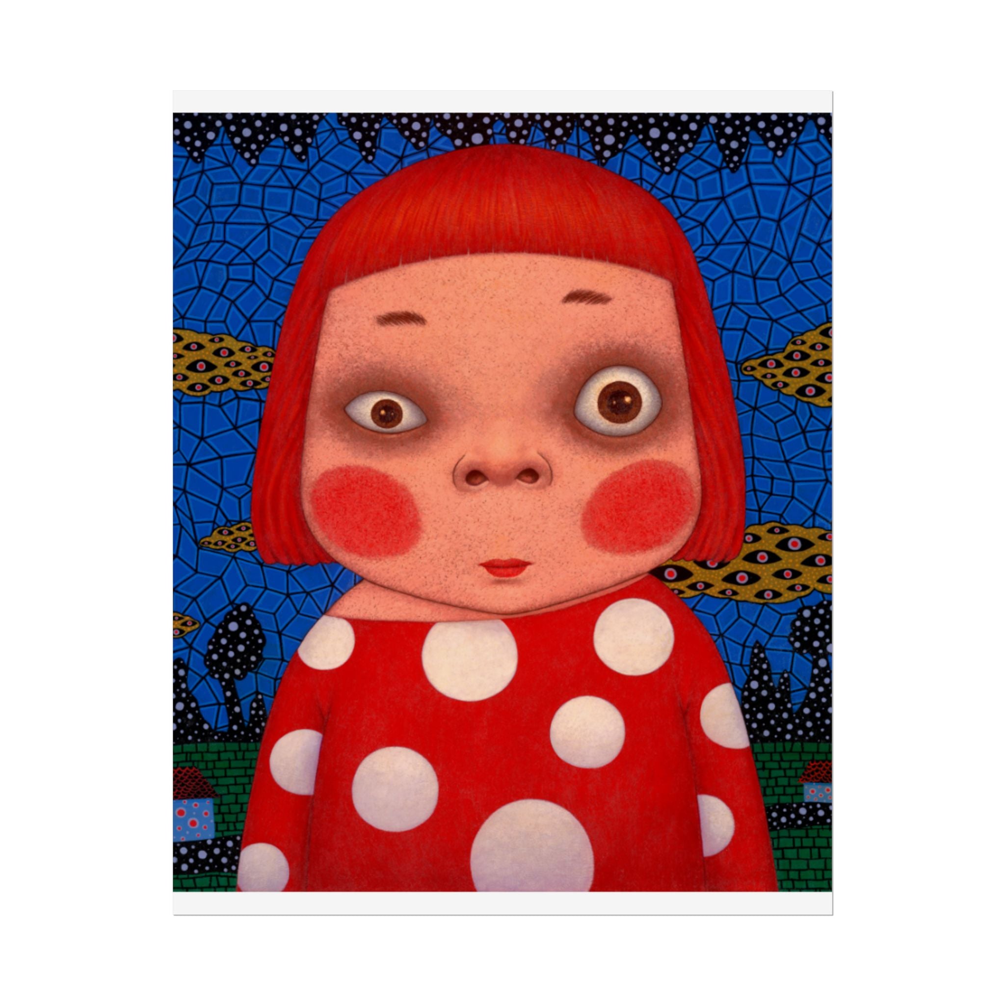Yayoi Kusama Art Poster,  Thailand Contemporary artist - Canvas Print