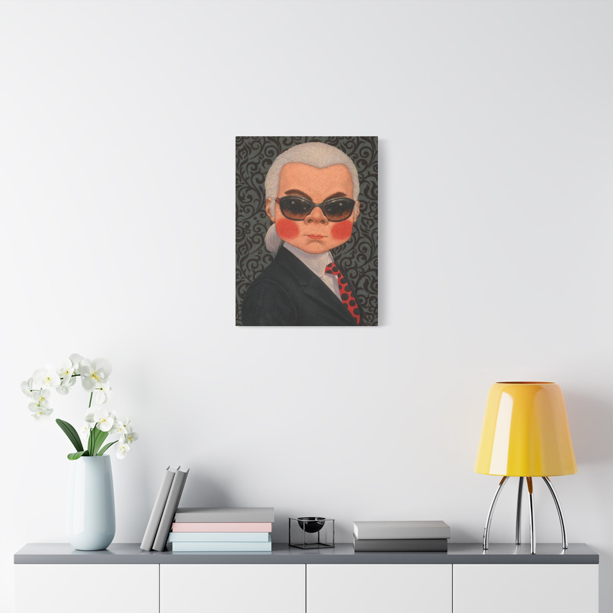 Karl Lagerfeld - Thailand Contemporary artist - Canvas Print - Artwork for new home