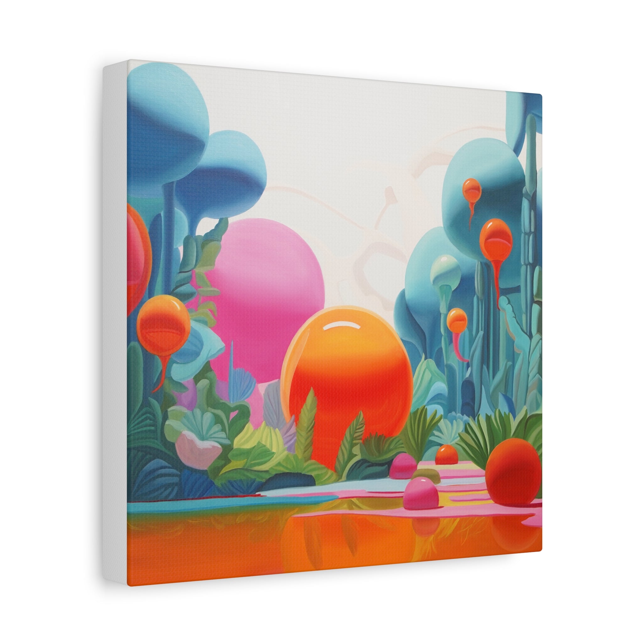 Paradise 5 -  Contemporary Abstract Canvas Print  Young Asian Artist Christmas Gift