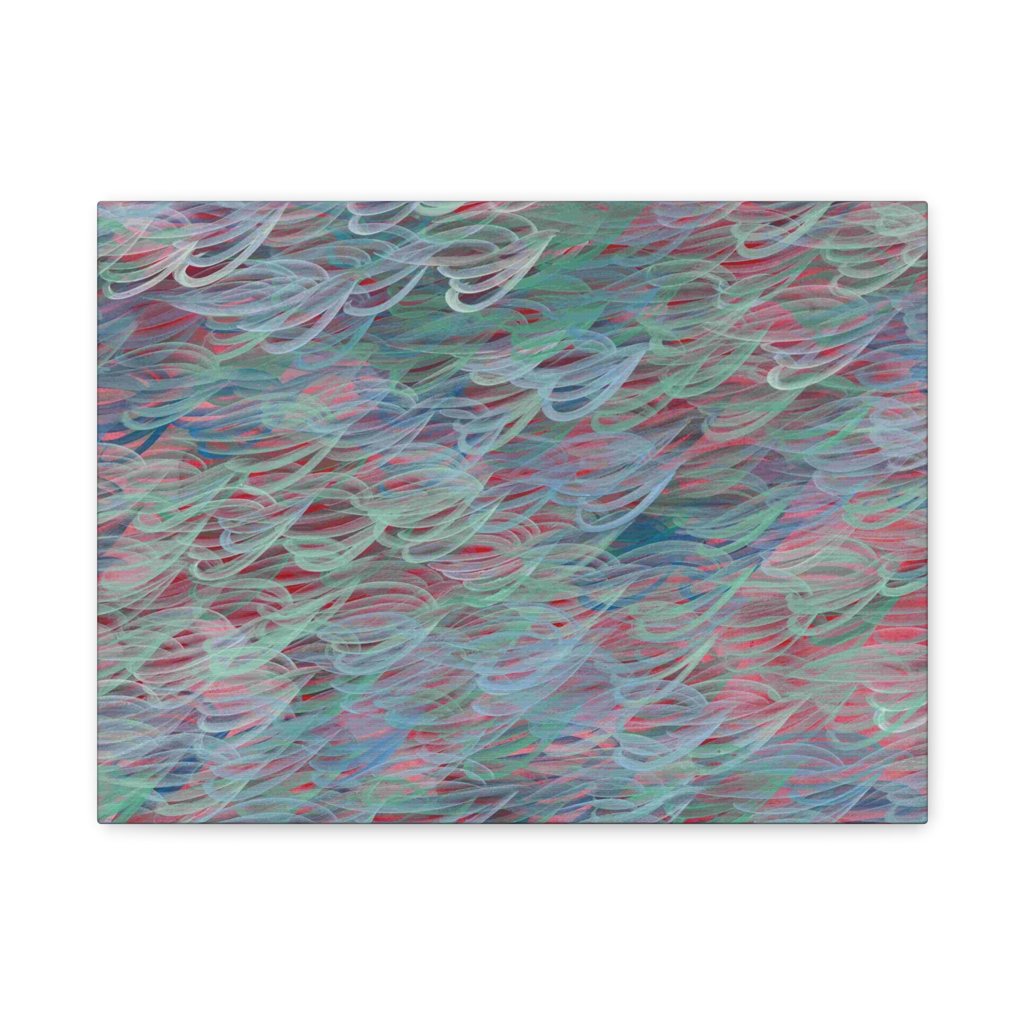 Feathered Dust - 090225 - Abstract Wall Art by Asian Artist Contemporary Home Decor Print-Neutral Modern Art for Living Room or Bedroom