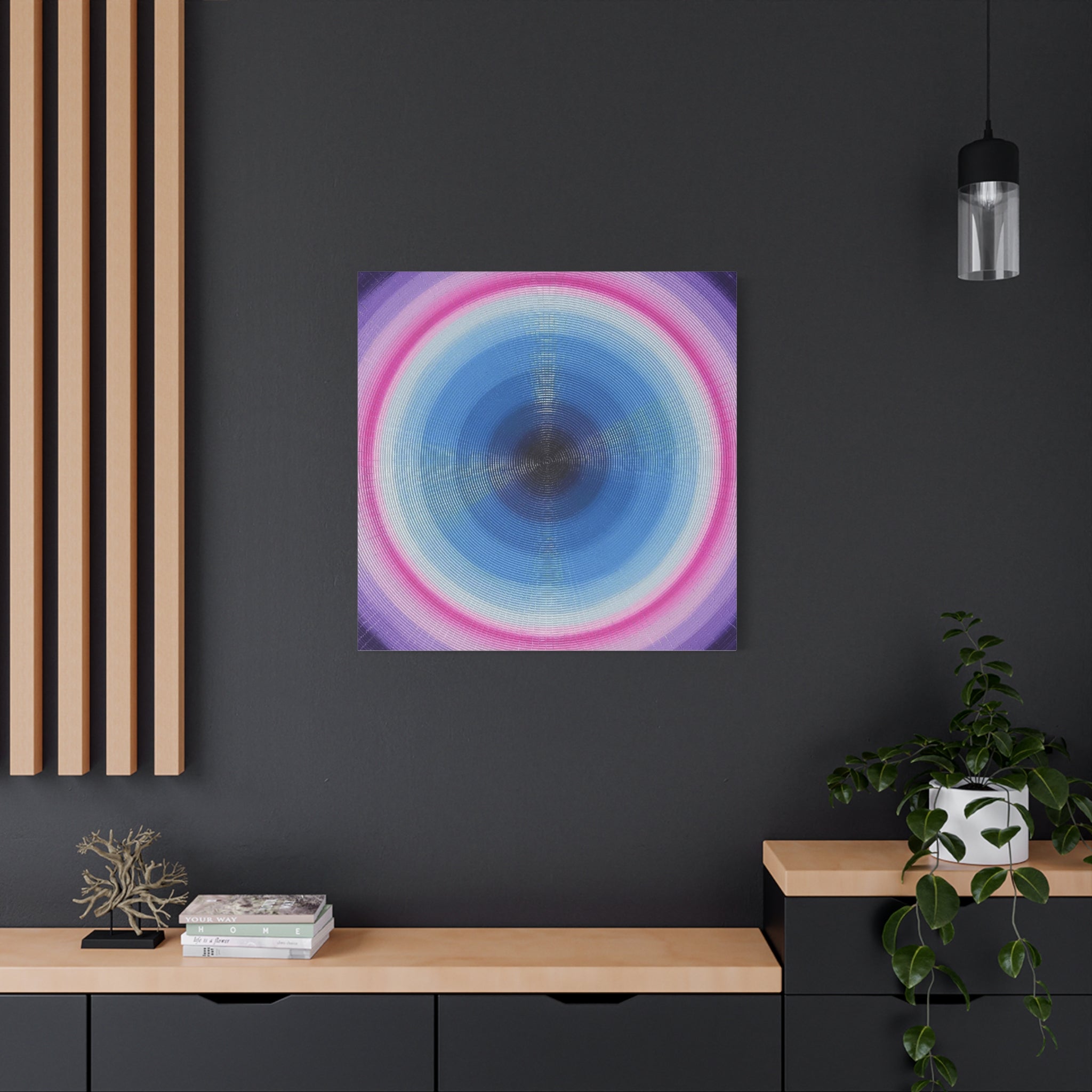 YU - 082219 - Abstract Wall Art by Asian Artist Contemporary Home Decor Print-Neutral Modern Art for Living Room or Bedroom