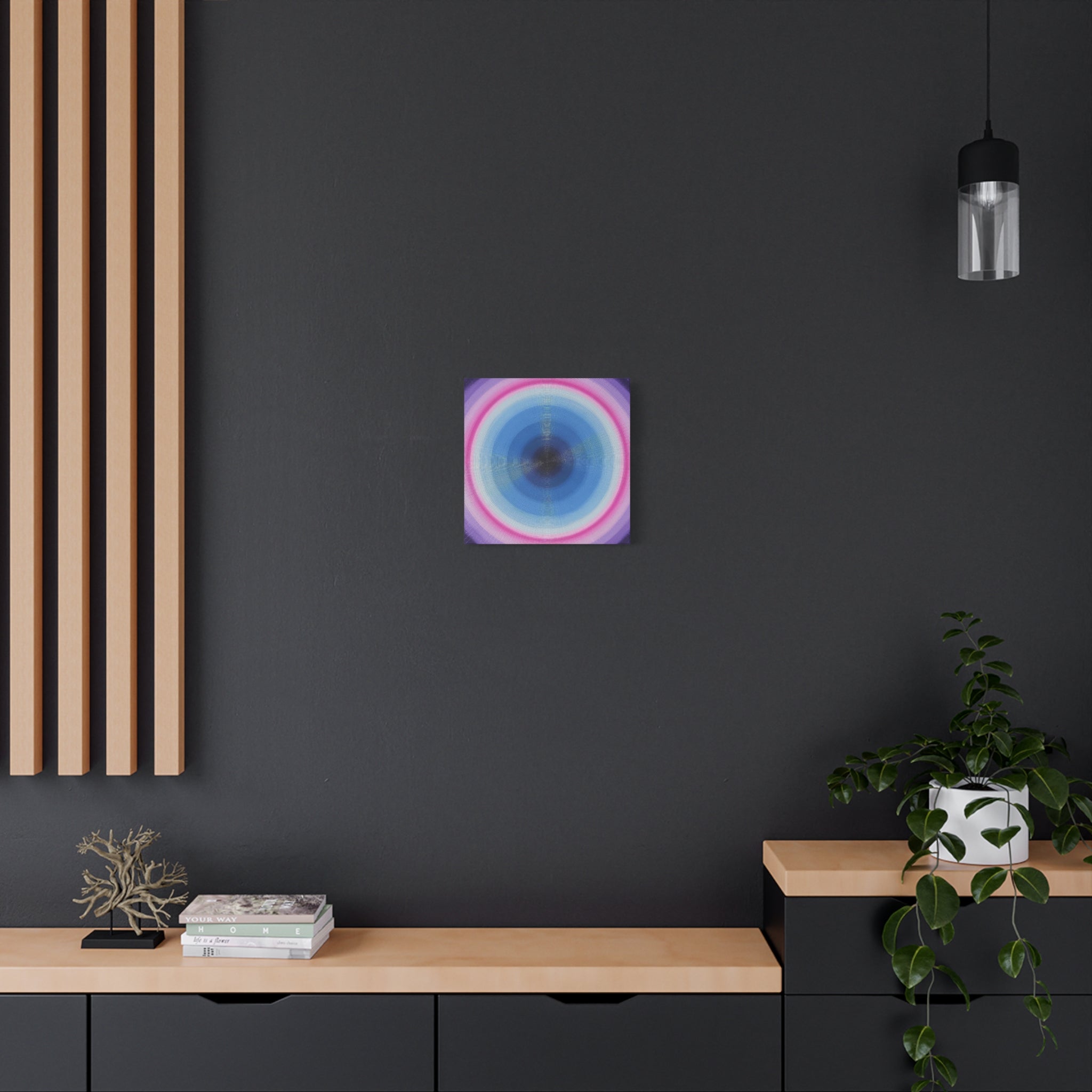YU - 082219 - Abstract Wall Art by Asian Artist Contemporary Home Decor Print-Neutral Modern Art for Living Room or Bedroom