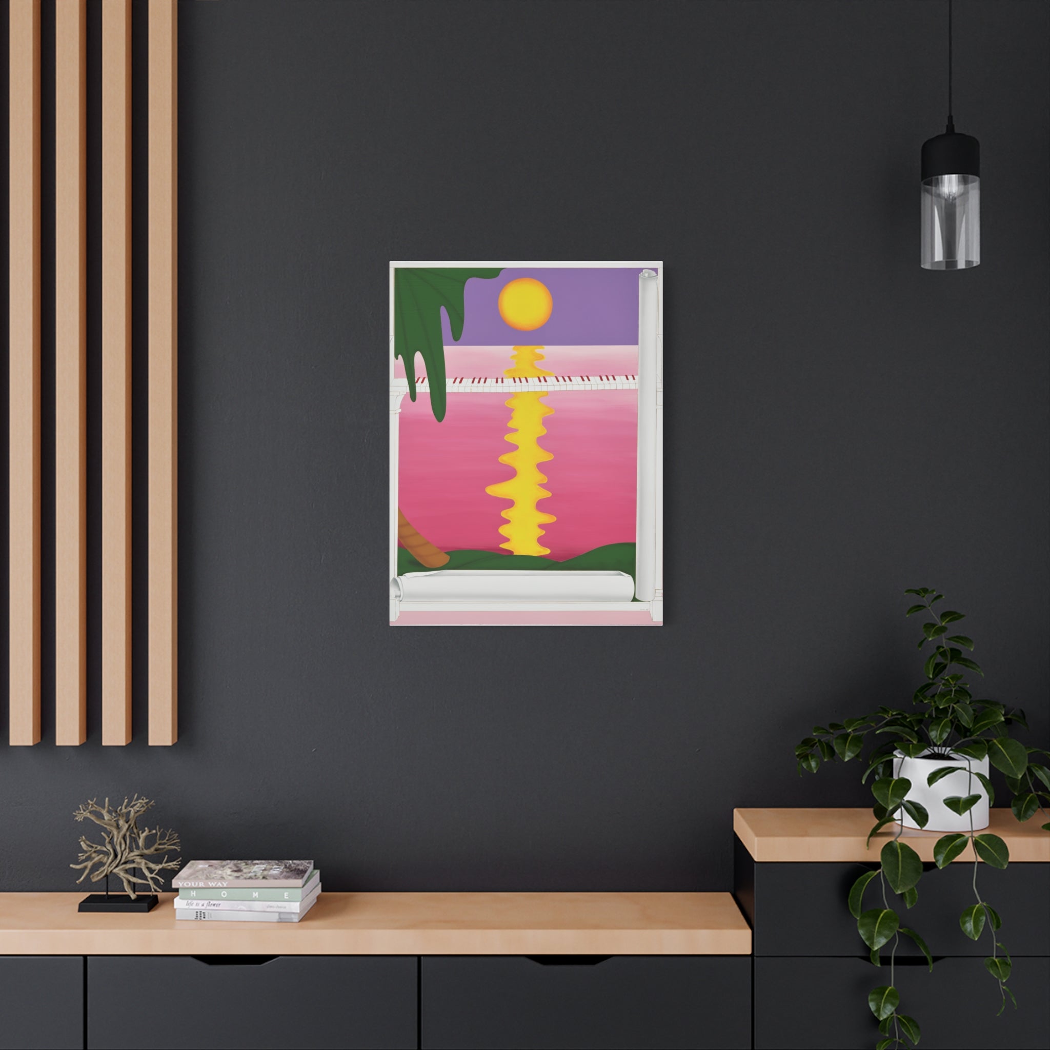 Piano - Chinese Contemporary artist - Canvas Print - Artwork for new home