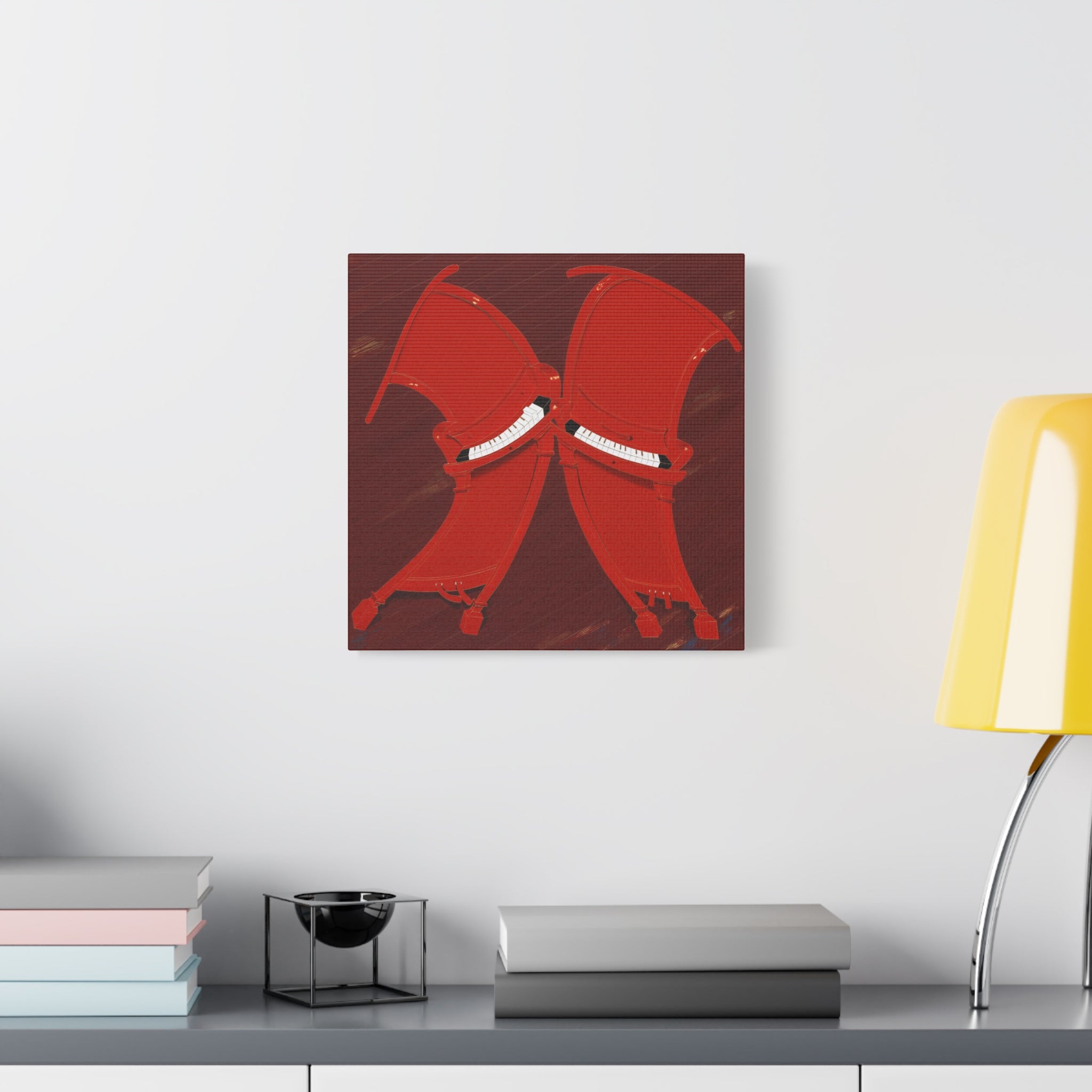 Piano - Chinese Contemporary artist - Canvas Print - Artwork for new home
