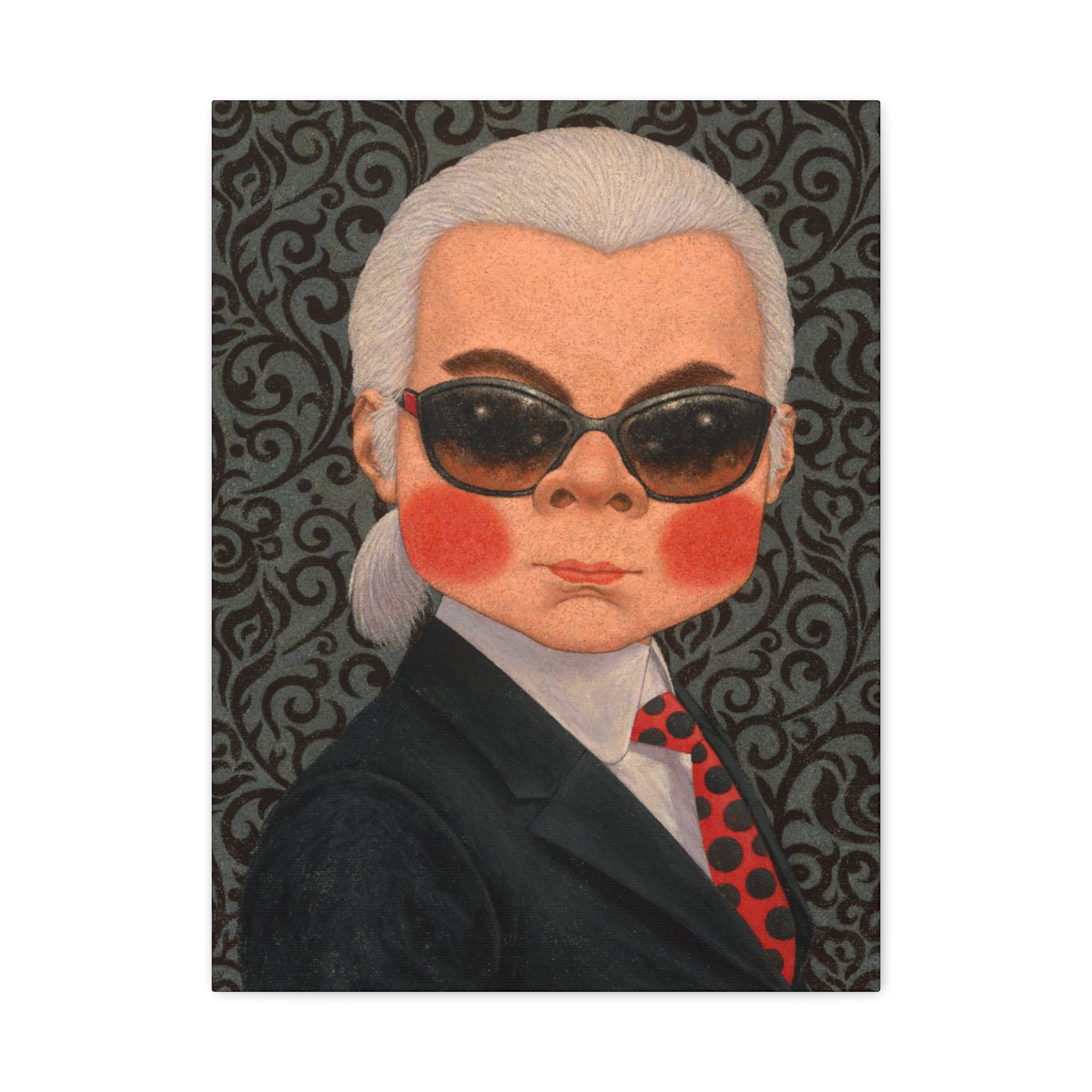Karl Lagerfeld - Thailand Contemporary artist - Canvas Print - Artwork for new home