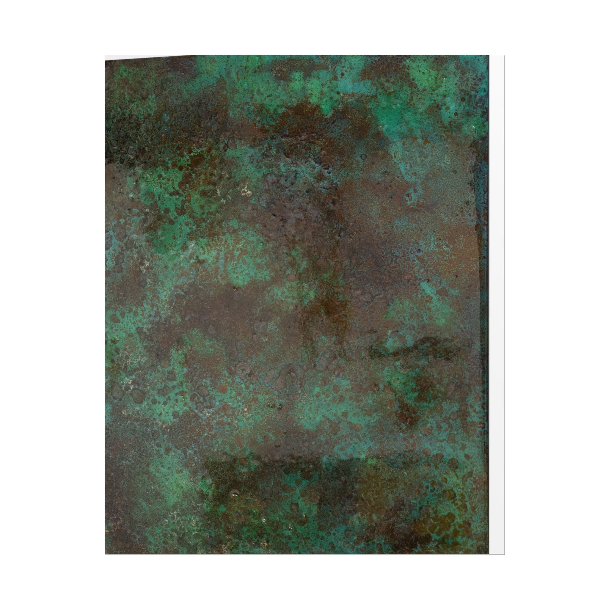 Rust Art Poster,  Chinese Contemporary Abstract artist - Canvas Print
