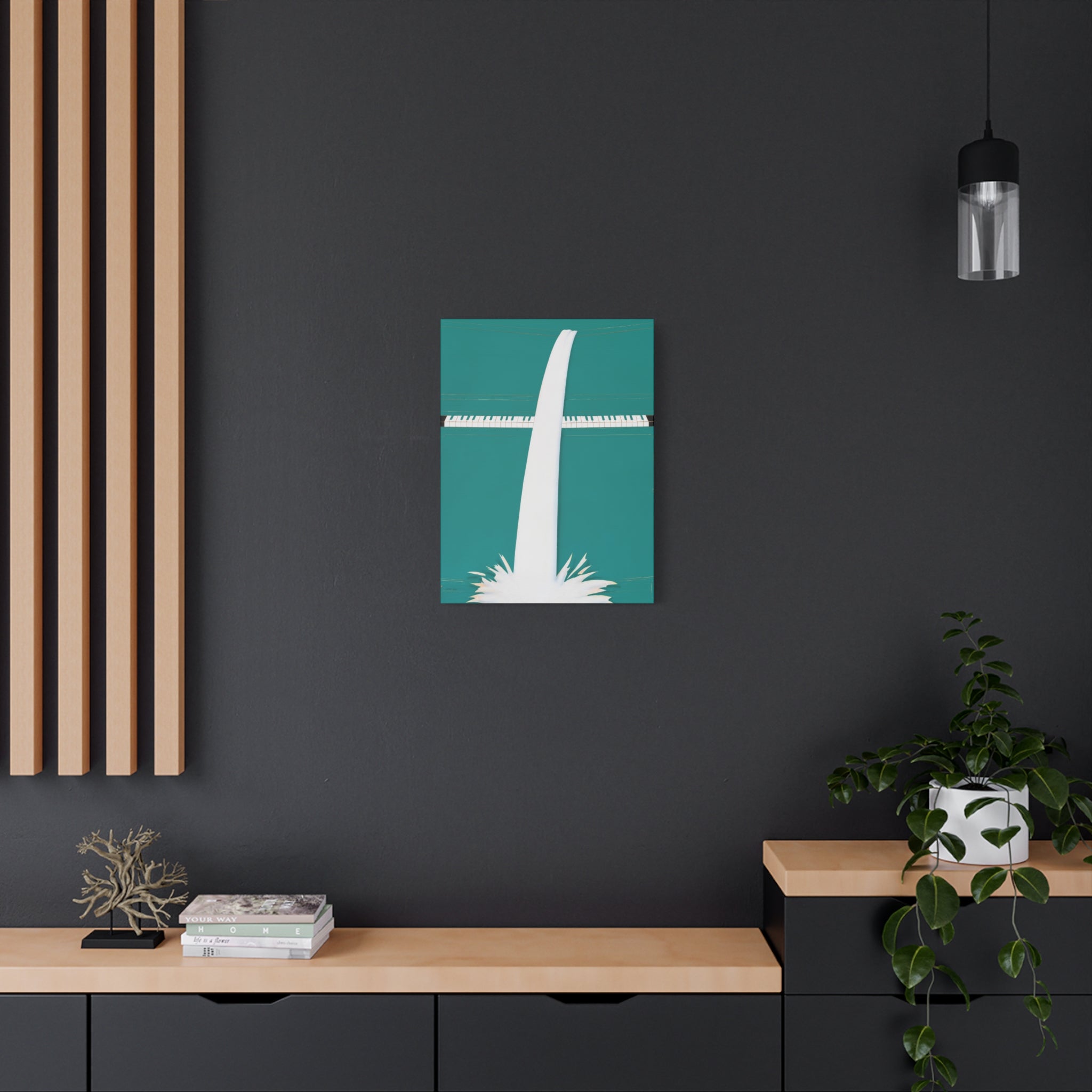 Piano - Chinese Contemporary artist - Canvas Print - Artwork for new home