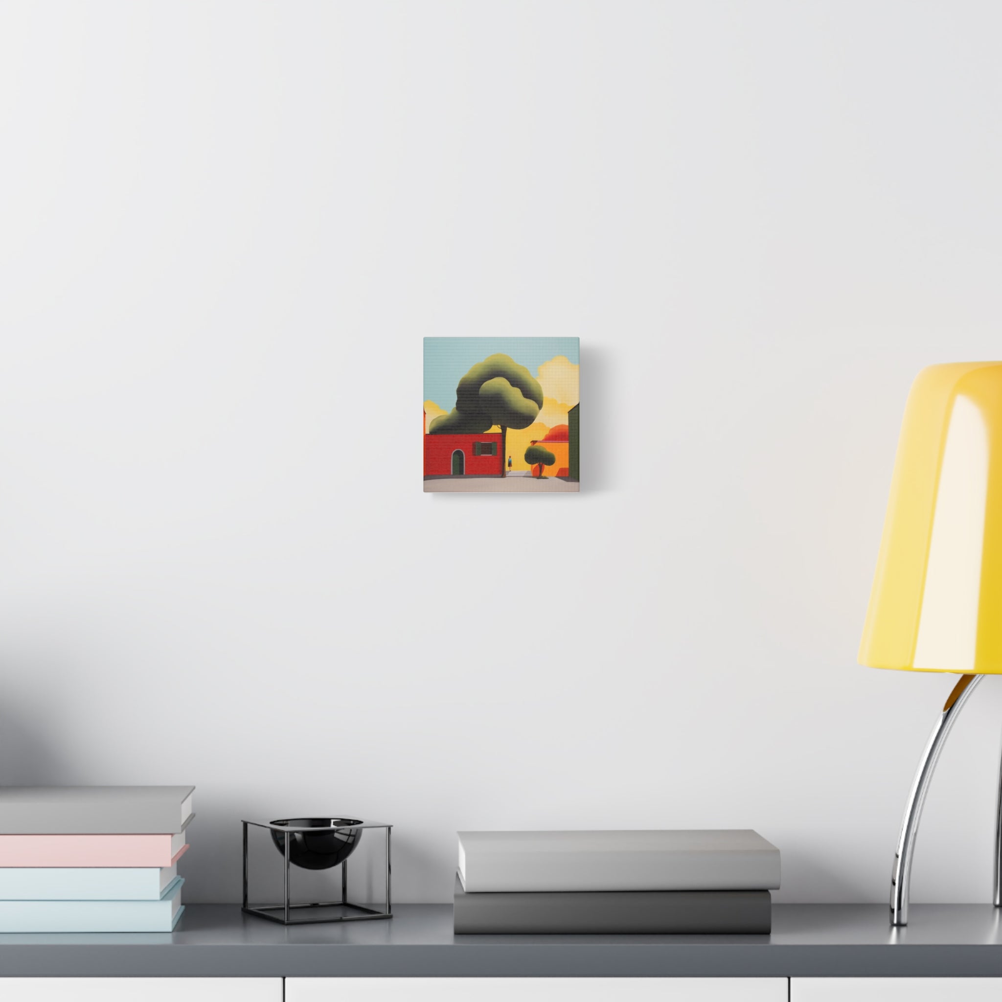 Summer Tree -  Contemporary Abstract Canvas Print  Young Asian Artist