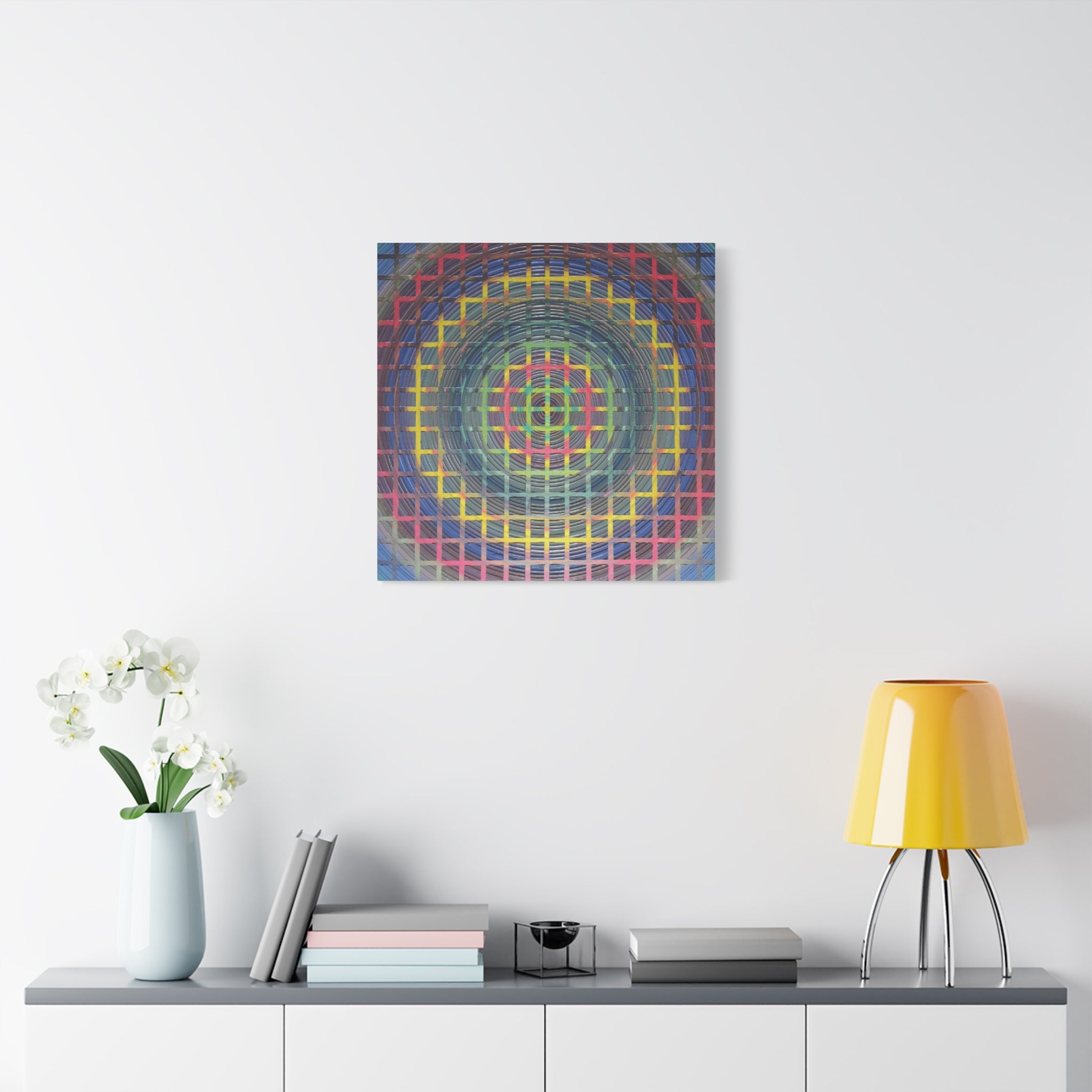 YU - 061922 - Abstract Wall Art by Asian Artist Contemporary Home Decor Print-Neutral Modern Art for Living Room or Bedroom
